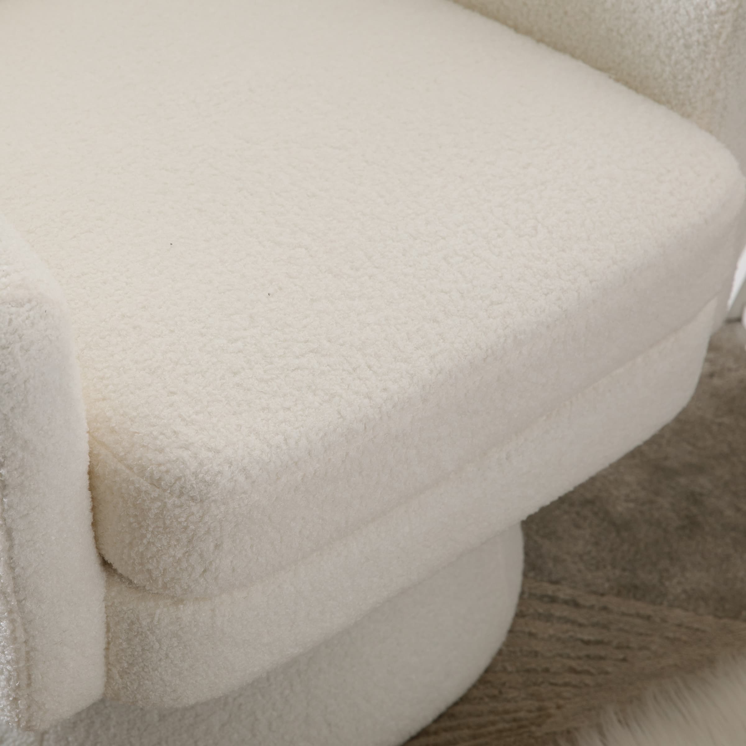 ROCITY Barrel Swivel Accent Chair 1 PCS - 3057AC