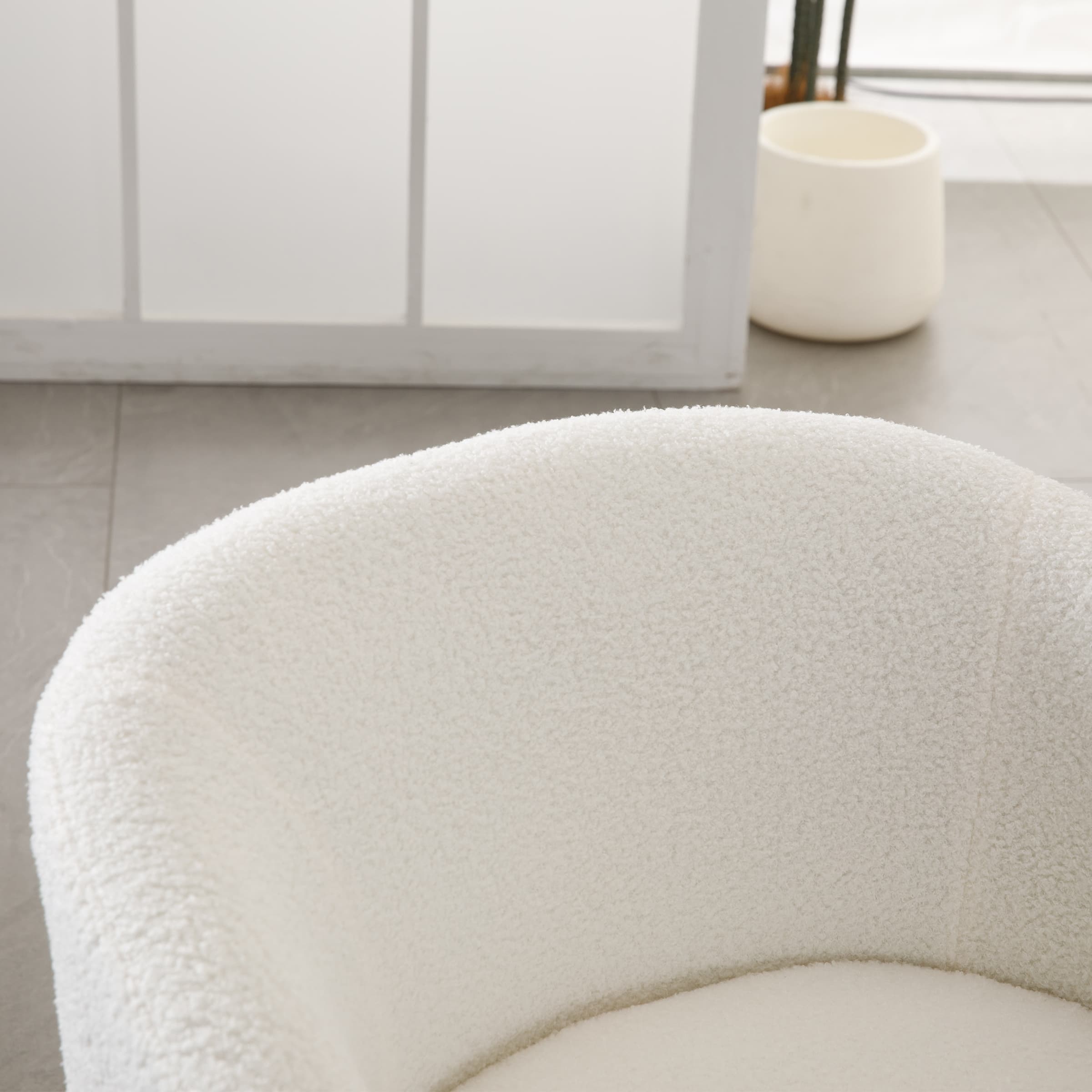 ROCITY Barrel Swivel Accent Chair 1 PCS - 3057AC