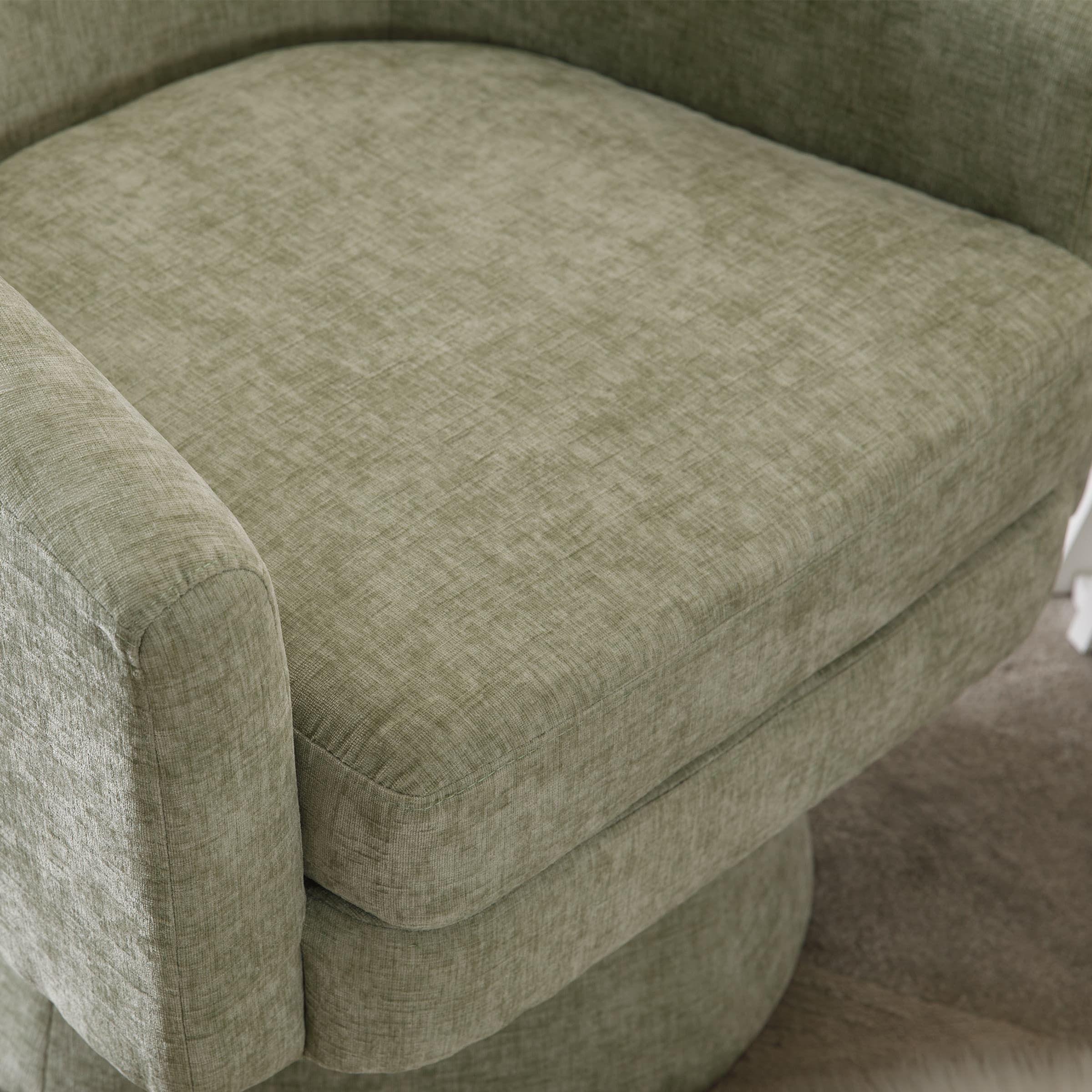 ROCITY Barrel Swivel Accent Chair 1 PCS - 3057AC