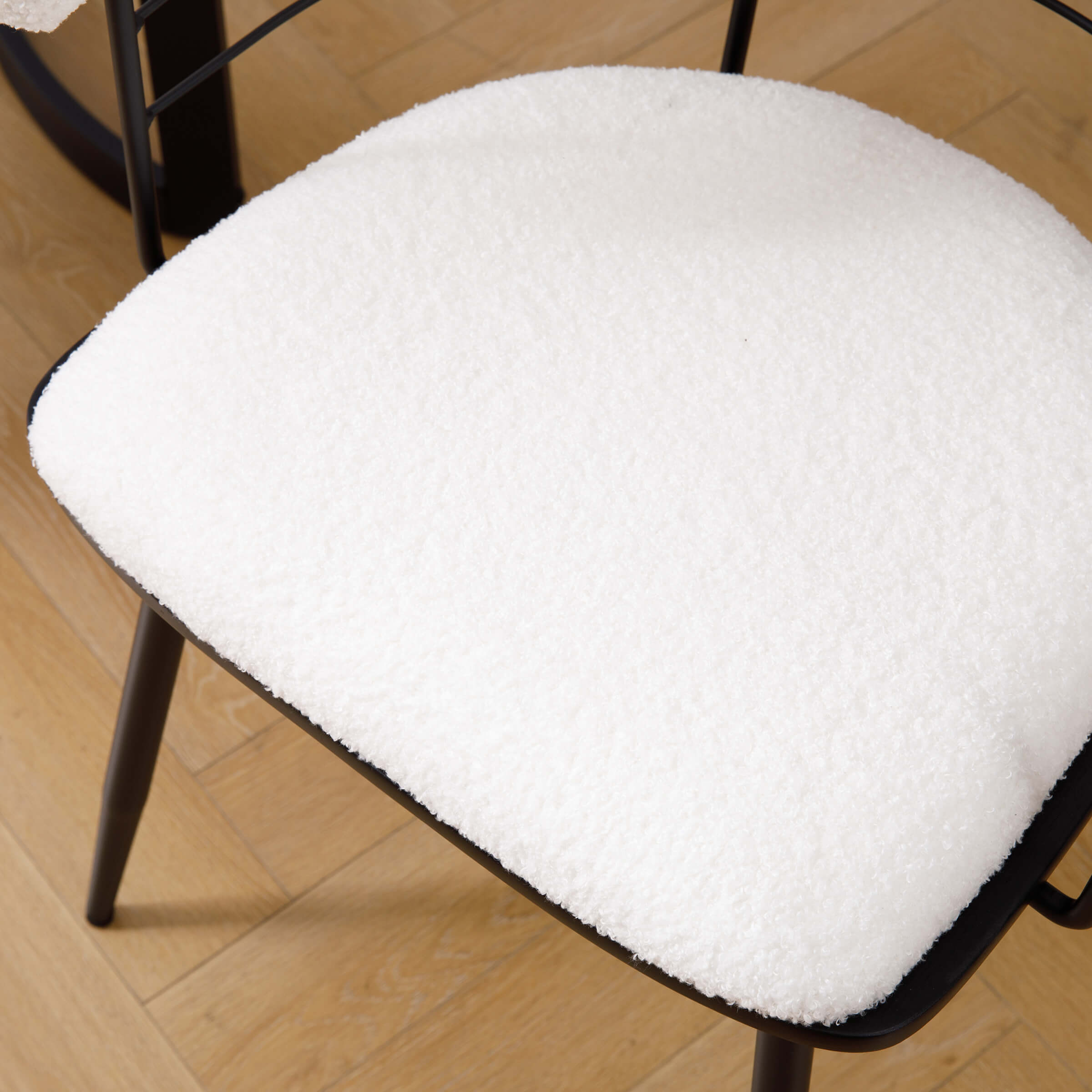 ROCITY Metal Legs Dining Chairs Set of 2 - 6366DC