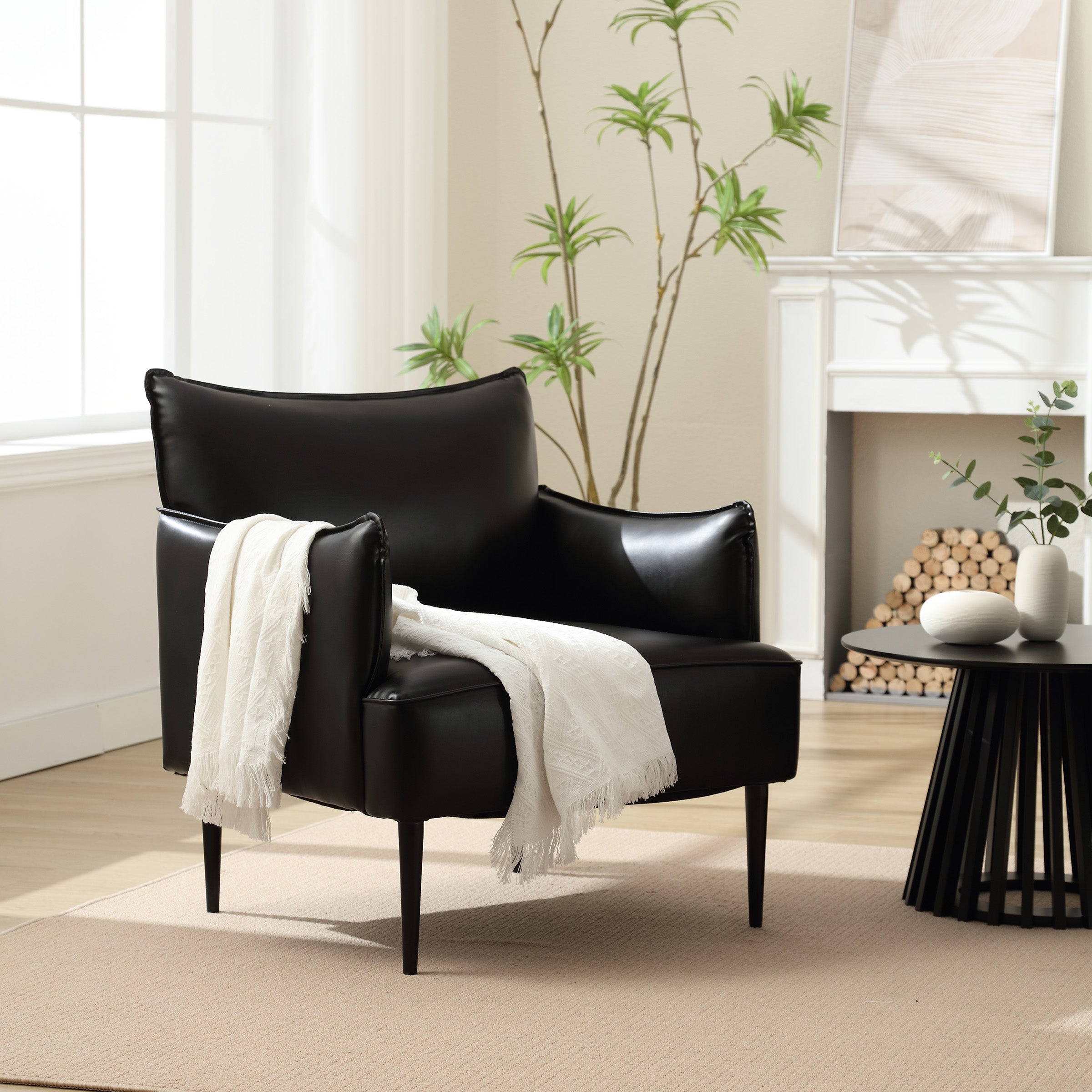 Mid Century Modern Accent Chair - 6491AC