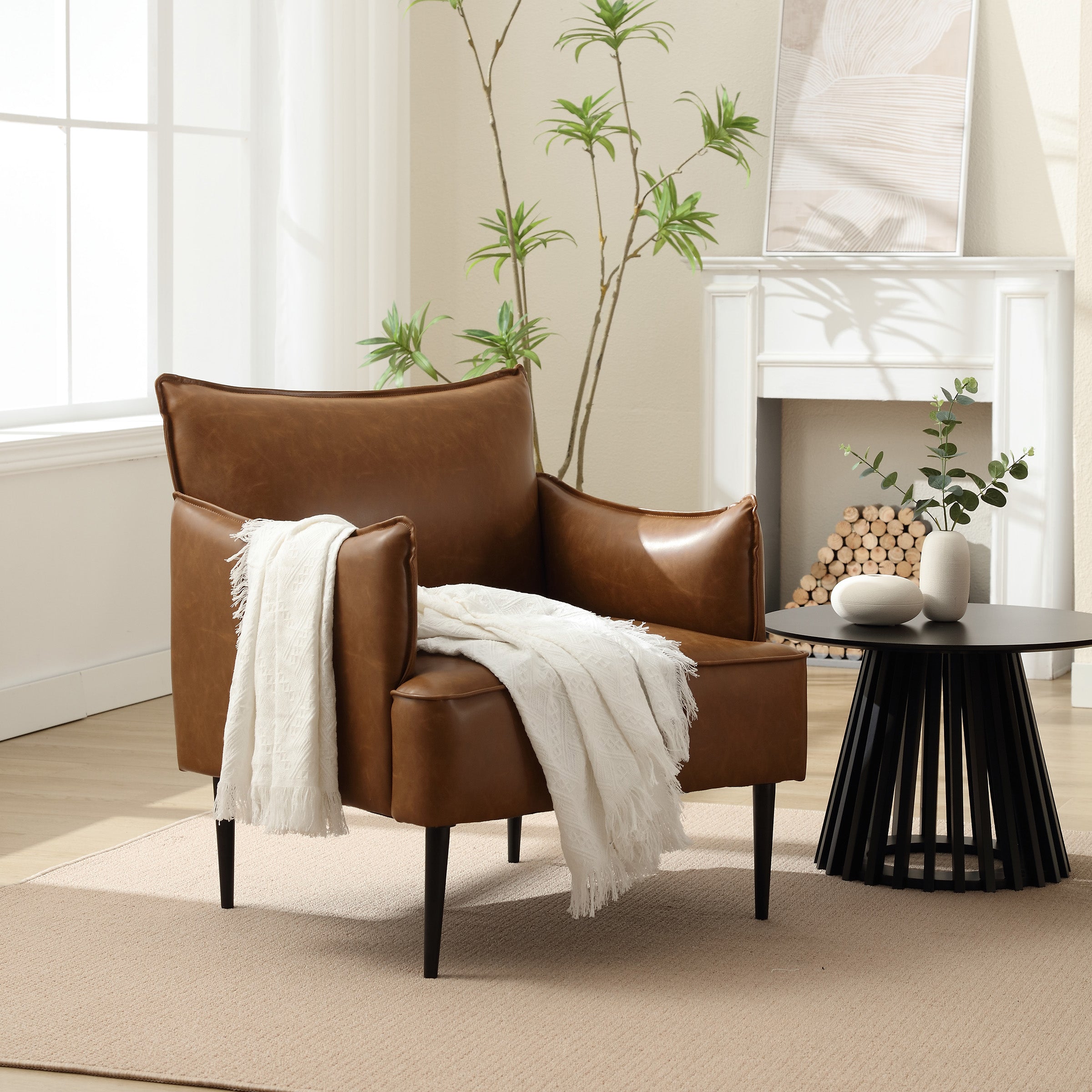 Mid Century Modern Accent Chair - 6491AC