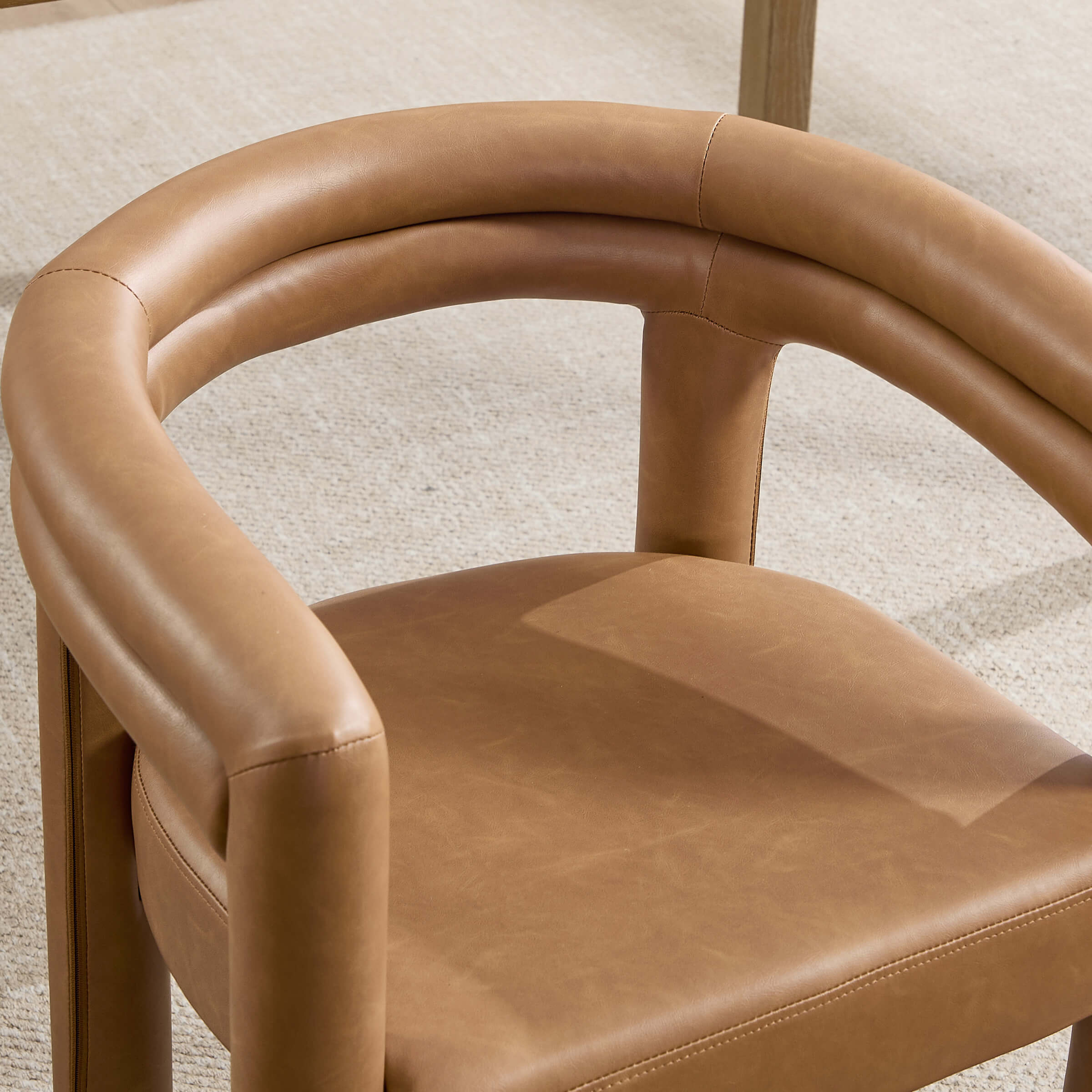 Modern Barrel Dining Chairs Set - 53040DC