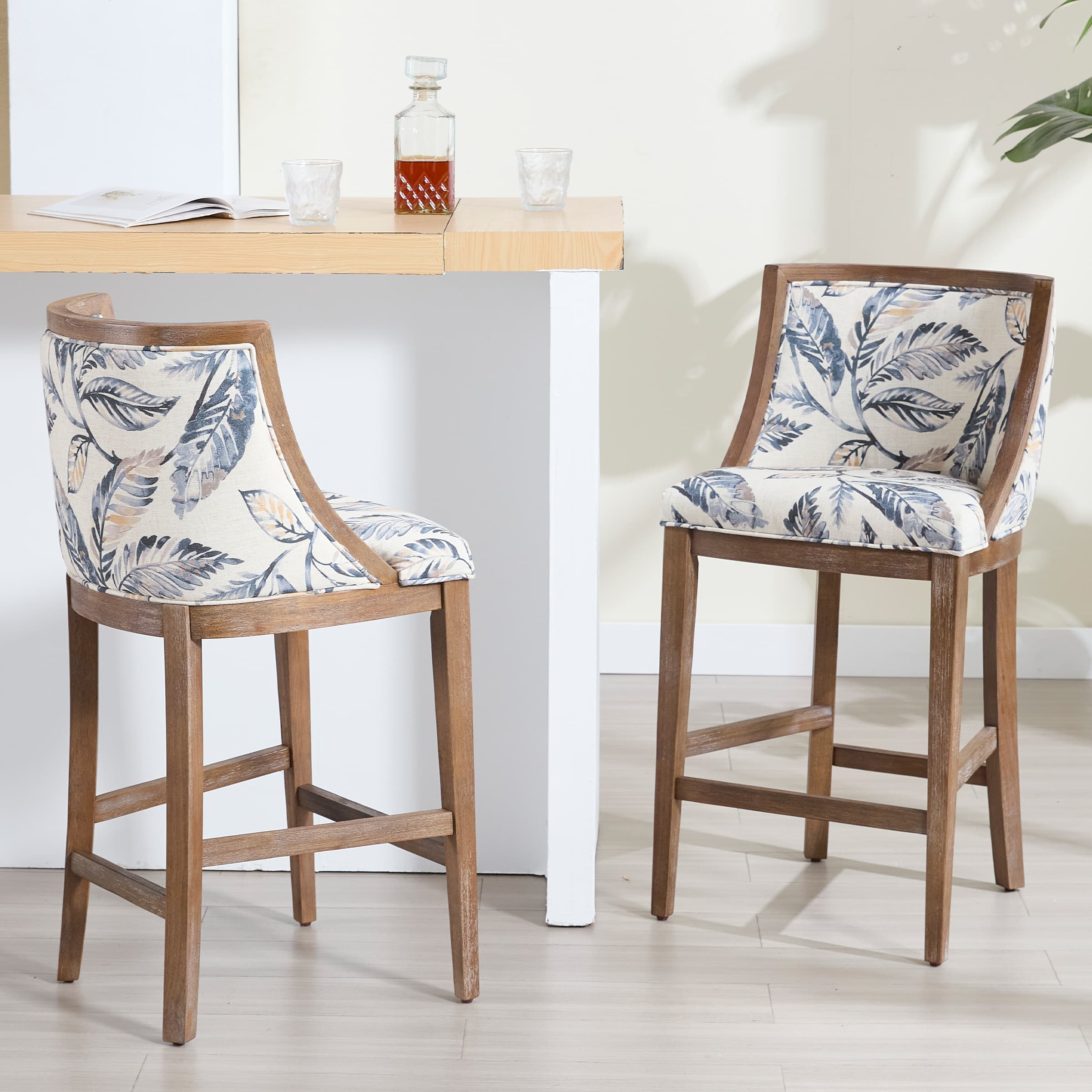 Kmax 26”H Counter Height Bar Stools Set of 2 - 01911CS