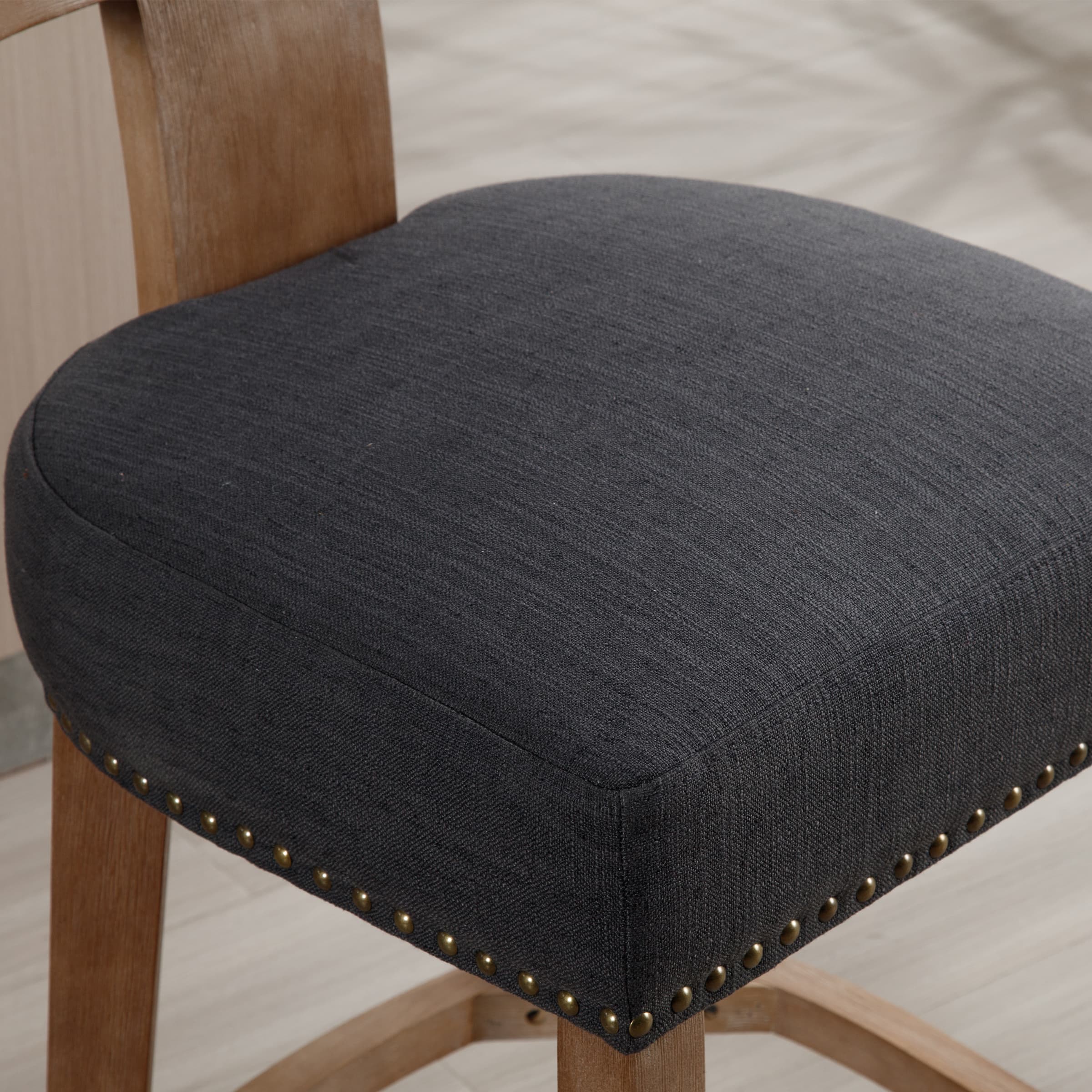 Janoray 26.75"H Wood Legs Counter Stools Set of 2 - 5753CS