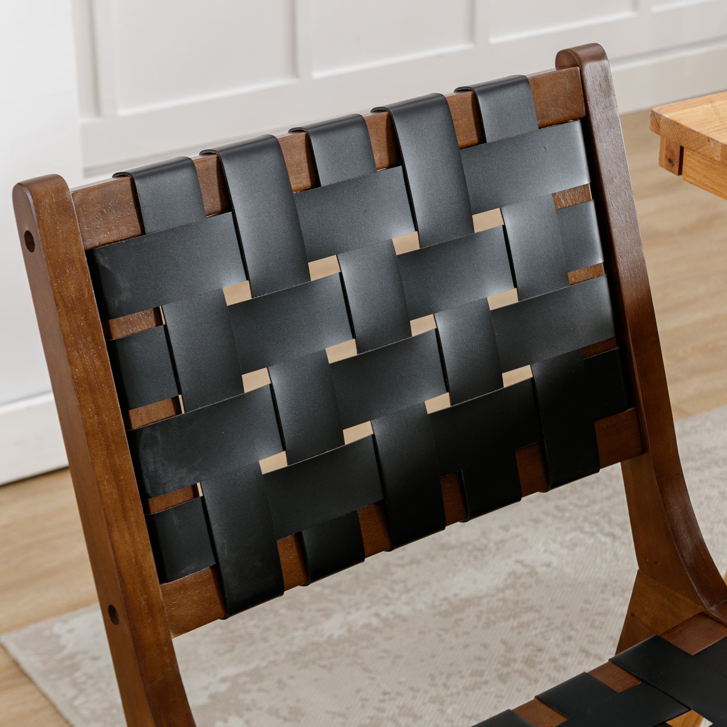 Kmax Woven Strips Dining Chairs Set of 2 - 1886DC