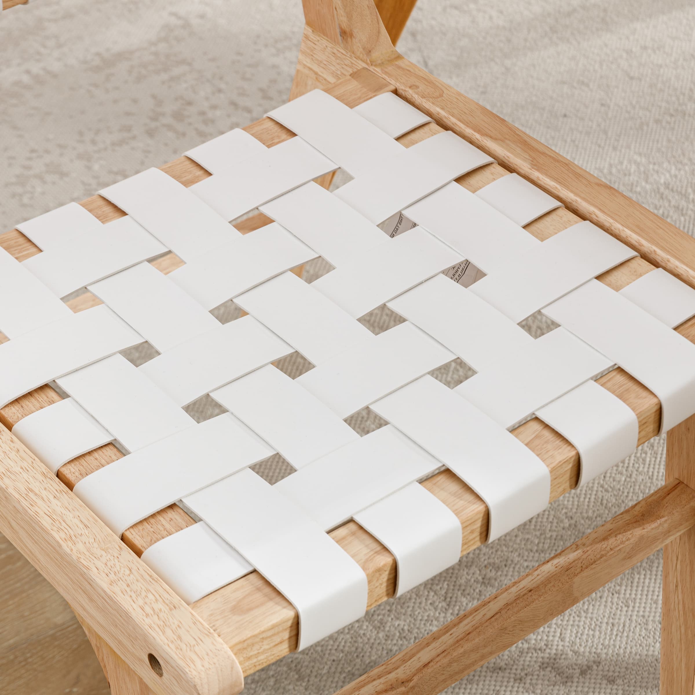 Kmax Woven Strips Dining Chairs Set of 2 - 1886DC