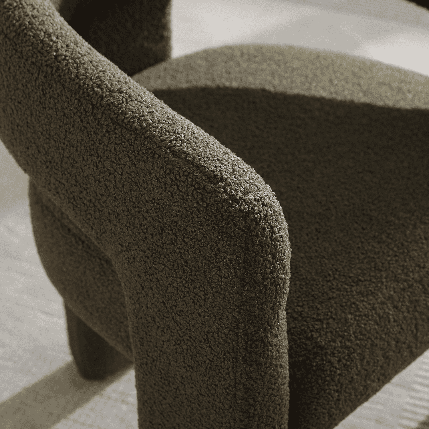 VESCASA Open Back Barrel Dining Chair 1 PCS - 5101DC