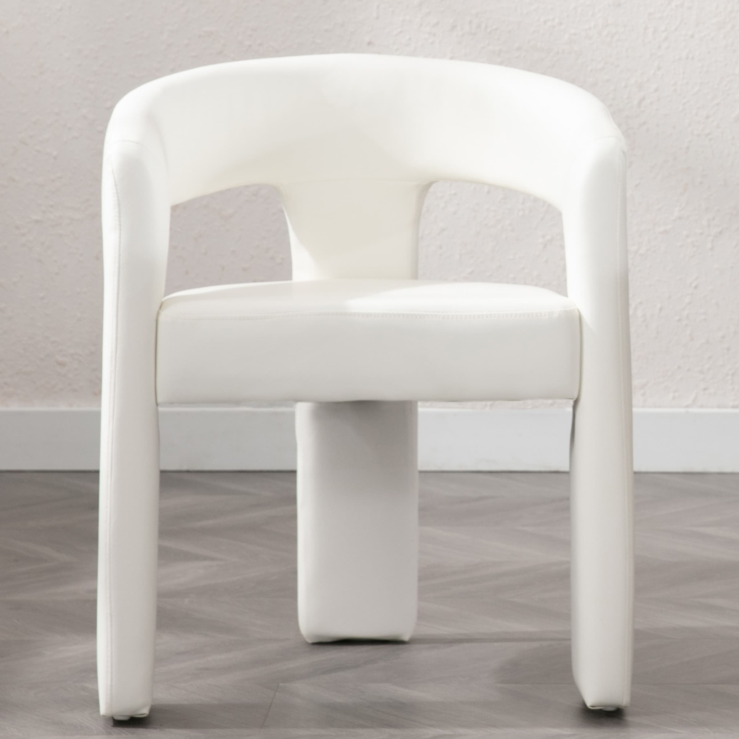 VESCASA Open Back Barrel Dining Chair 1 PCS - 5101DC