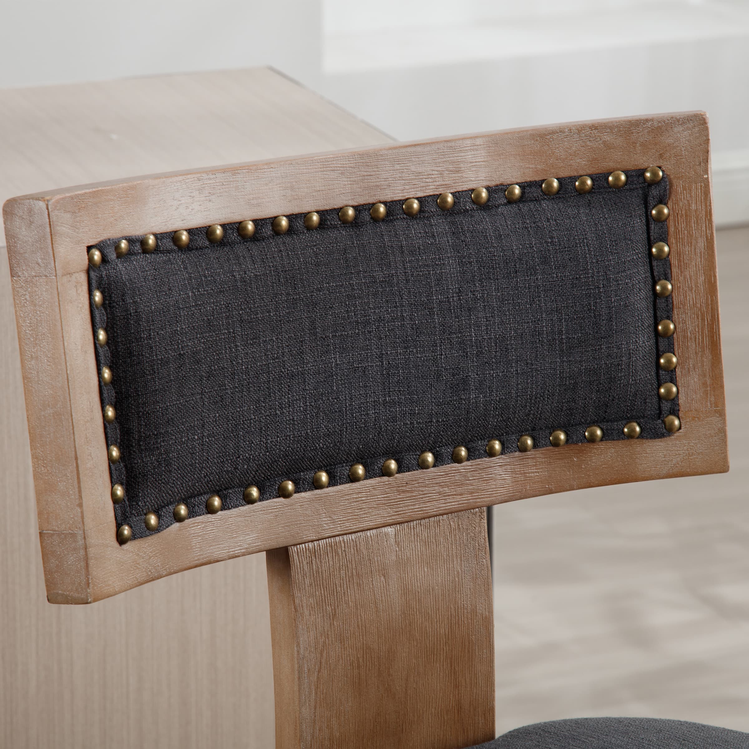 Janoray 26.75"H Wood Legs Counter Stools Set of 2 - 5753CS