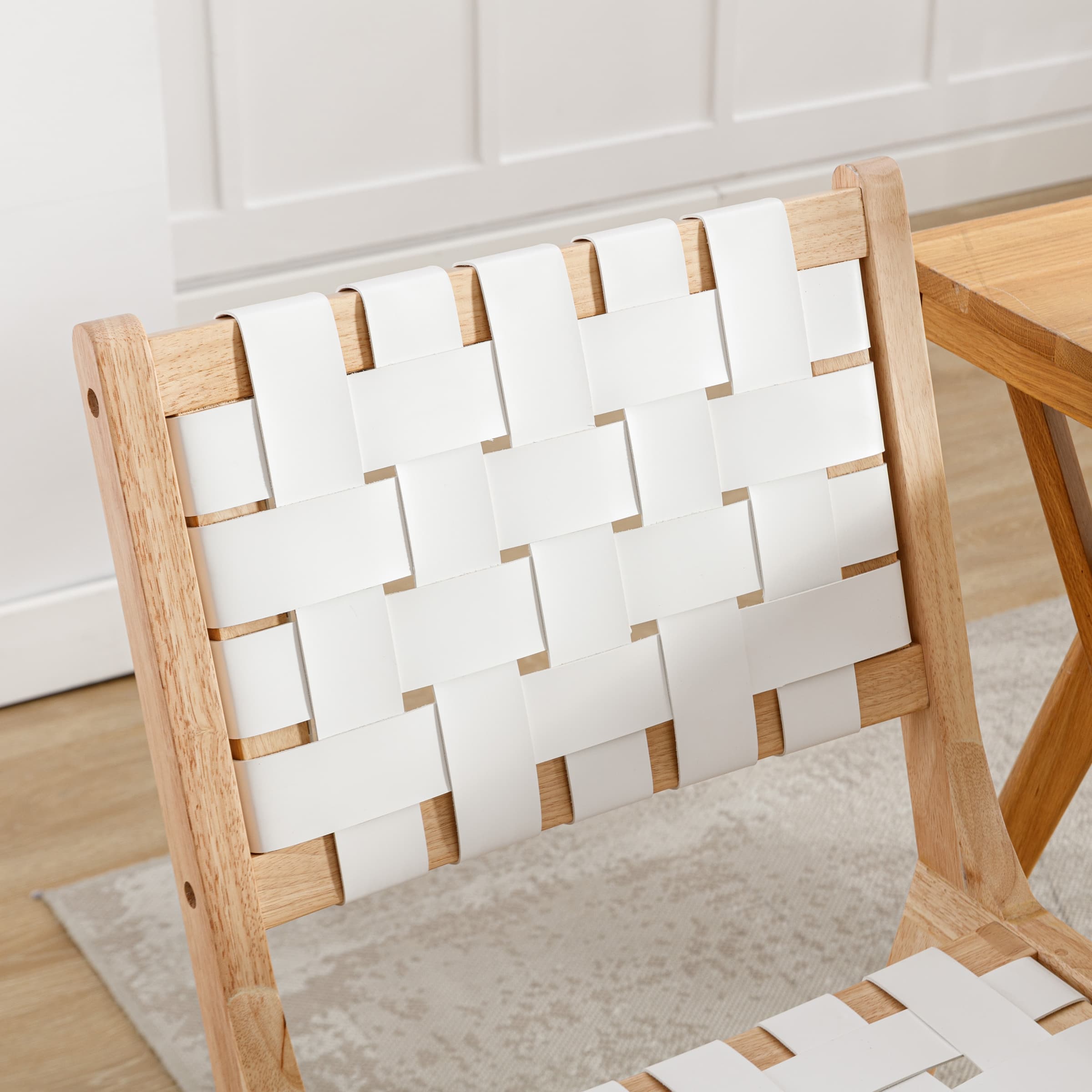 Kmax Woven Strips Dining Chairs Set of 2 - 1886DC