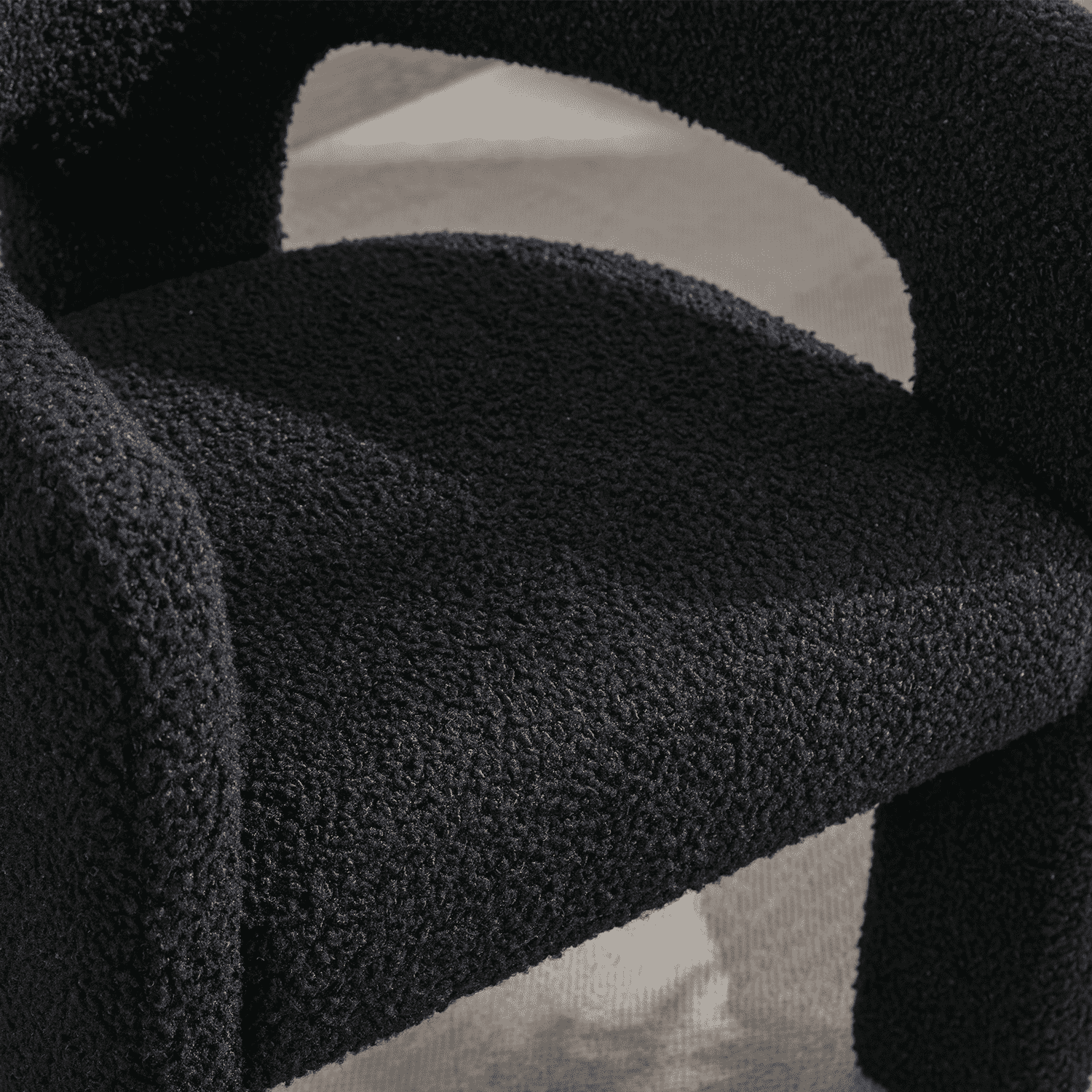 VESCASA Open Back Barrel Dining Chair 1 PCS - 5101DC