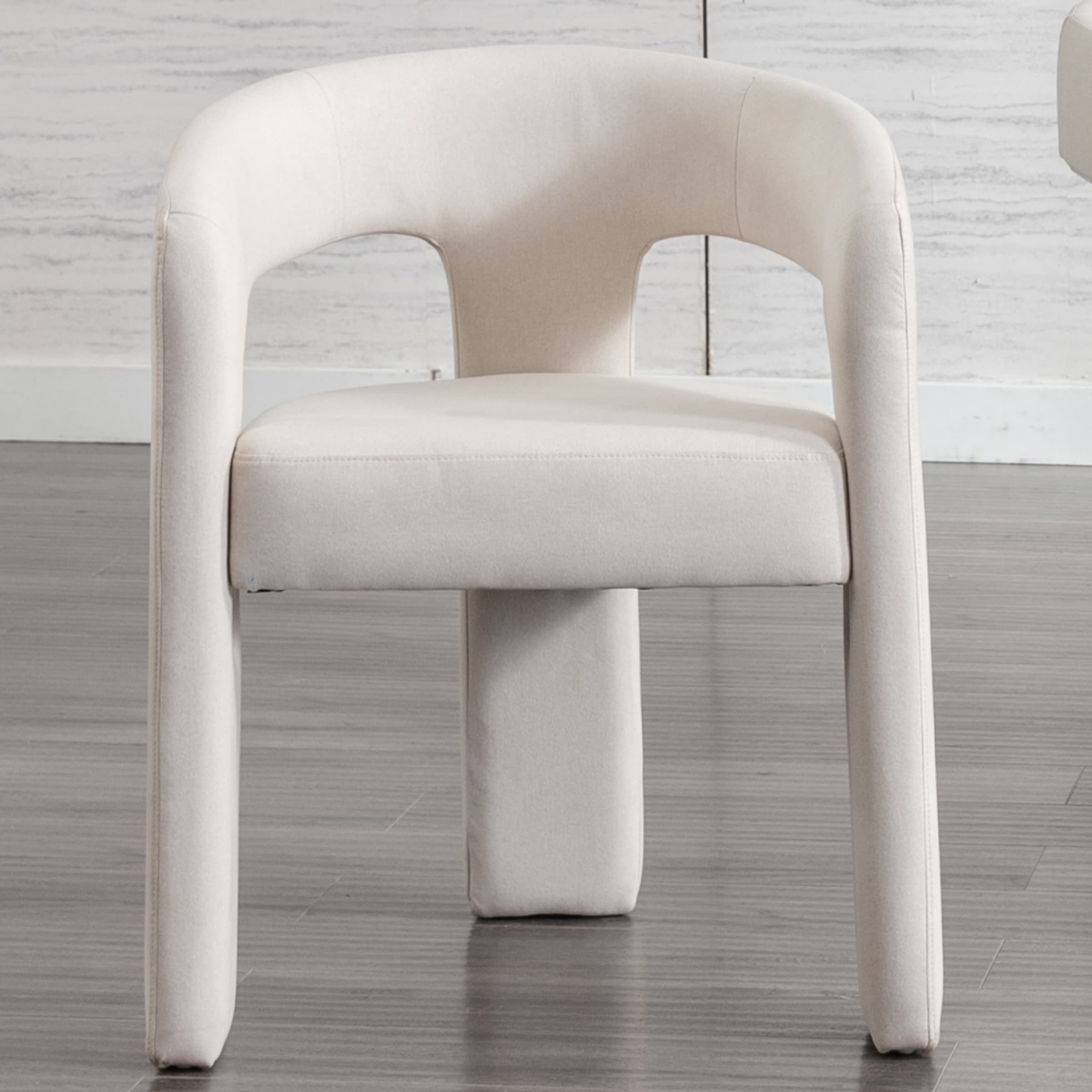 VESCASA Open Back Barrel Dining Chair 1 PCS - 5101DC