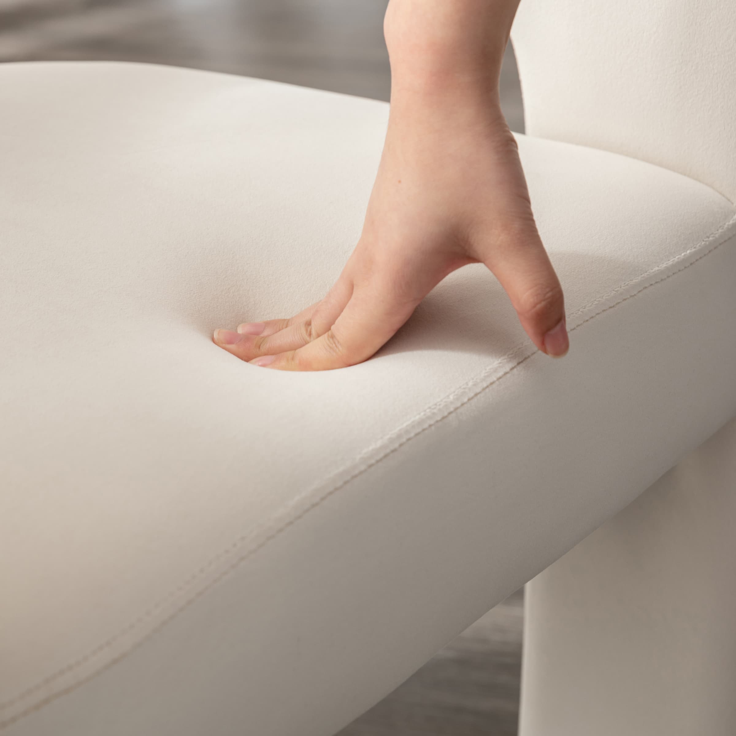 VESCASA Open Back Barrel Dining Chair 1 PCS - 5101DC