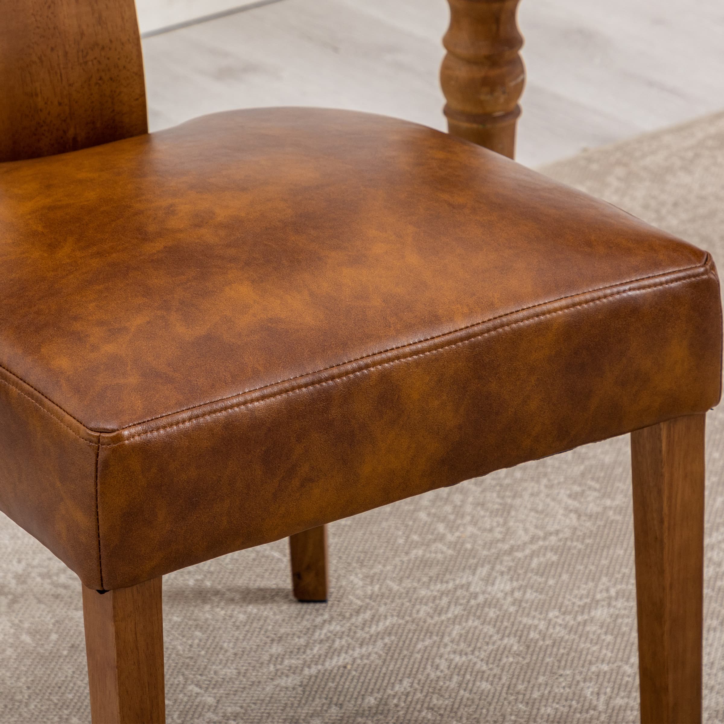 CIMOTA Classic Curved Open Back Dining Chairs Set of 2 - 1670&1917&1918