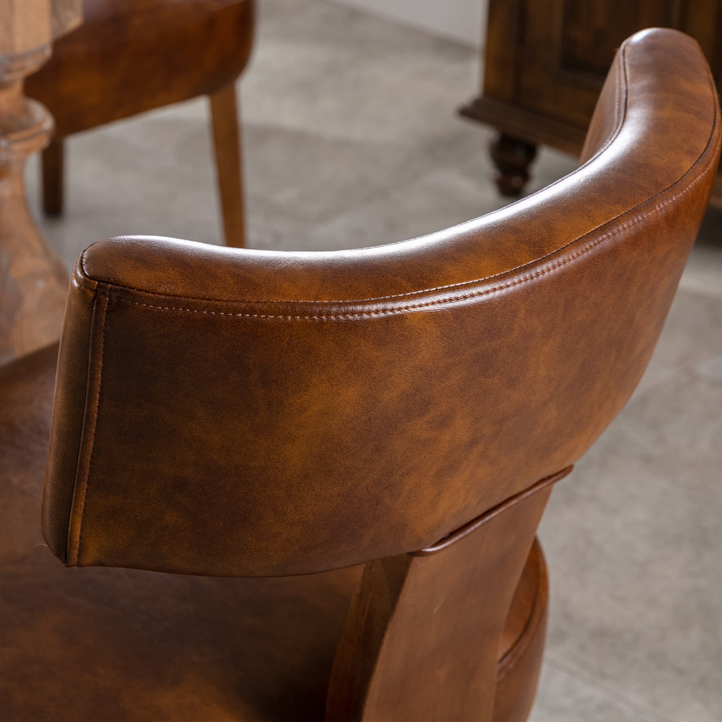 CIMOTA Classic Curved Open Back Dining Chairs Set of 2 - 1670&1917&1918