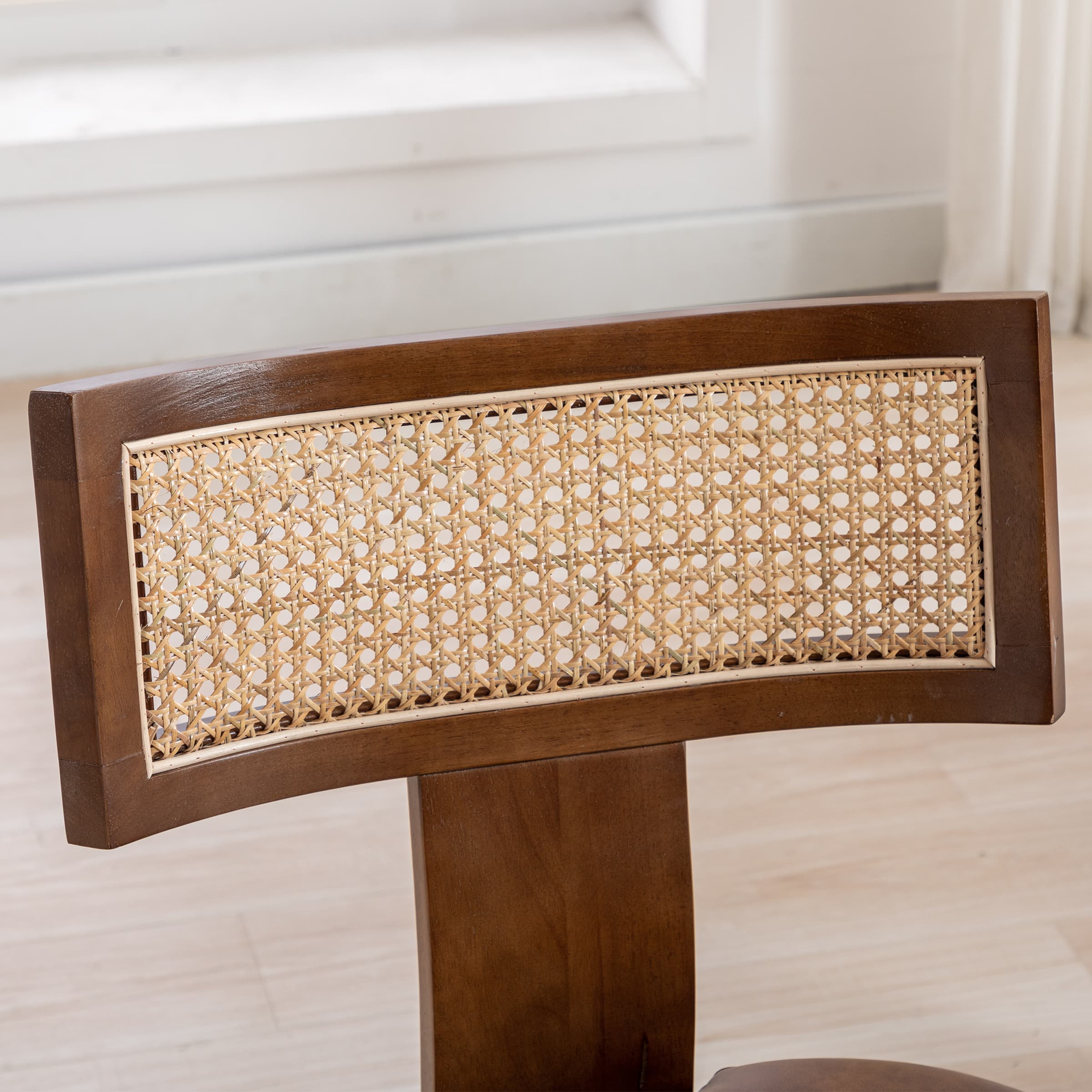 CIMOTA Classic Curved Open Back Dining Chairs Set of 2 - 1670&1917&1918