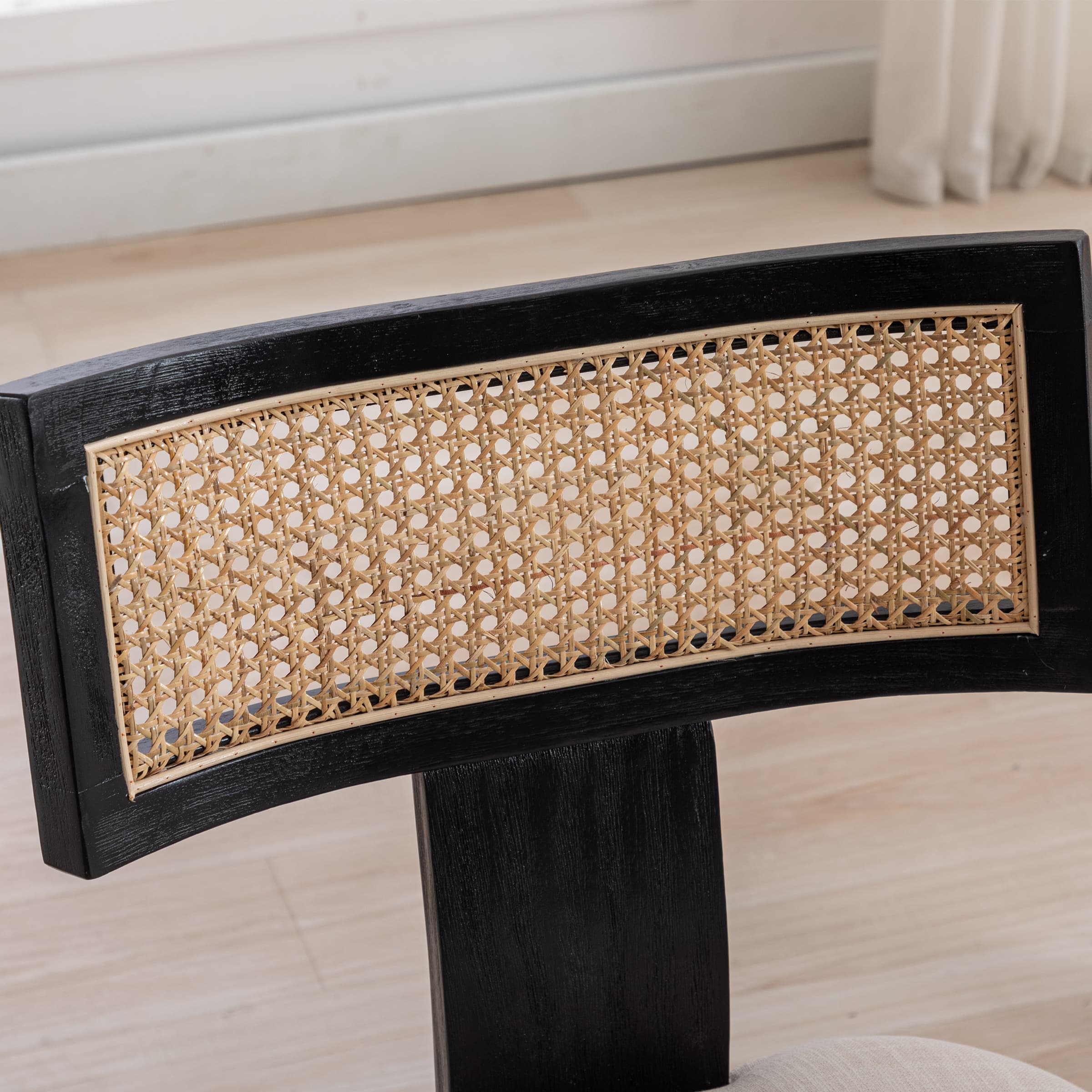 CIMOTA Classic Curved Open Back Dining Chairs Set of 2 - 1670&1917&1918