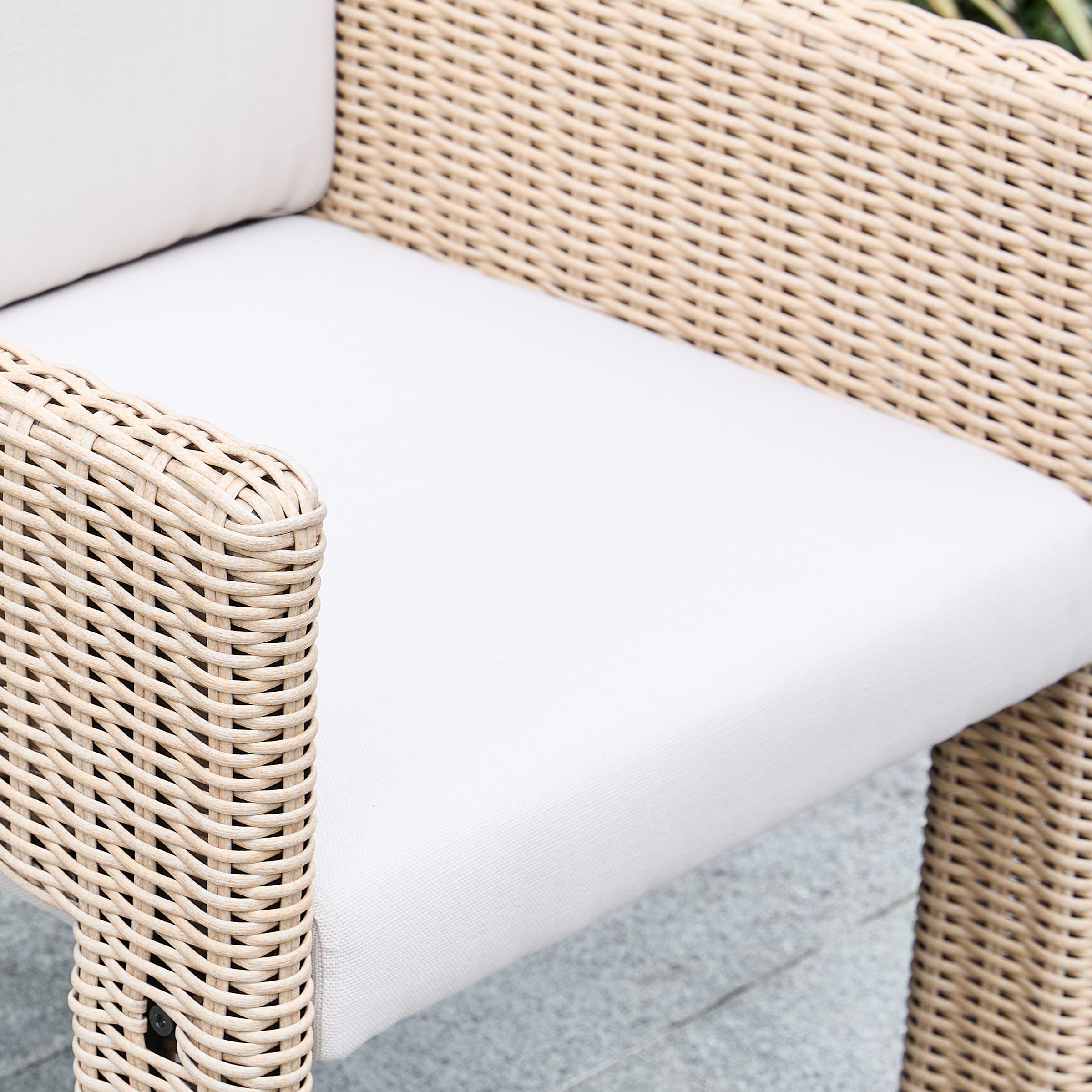 Kmax Outdoor Woven Dining Chairs Set of 2 - X003DC