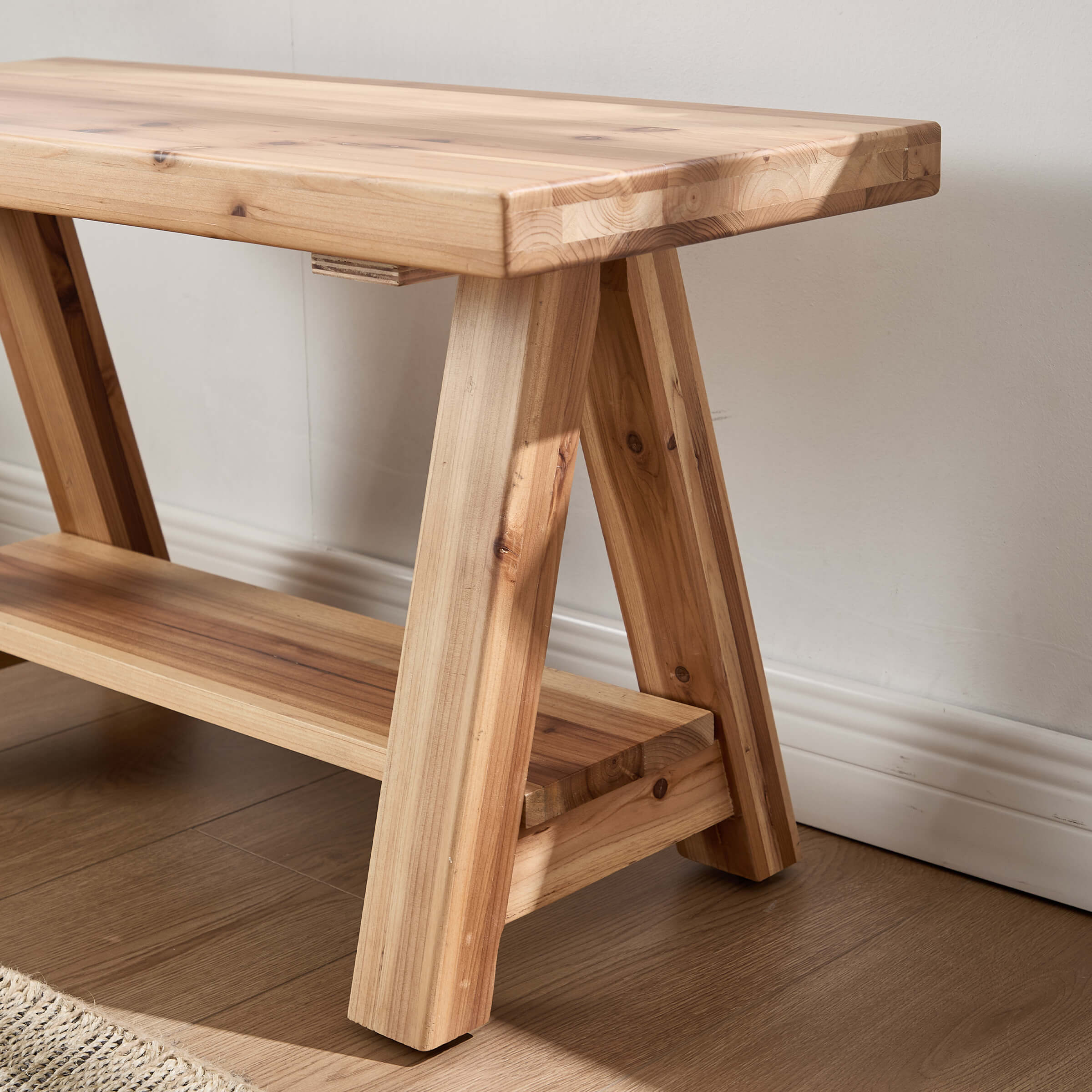 KMAX Wooden Storage Bench - 23893BH