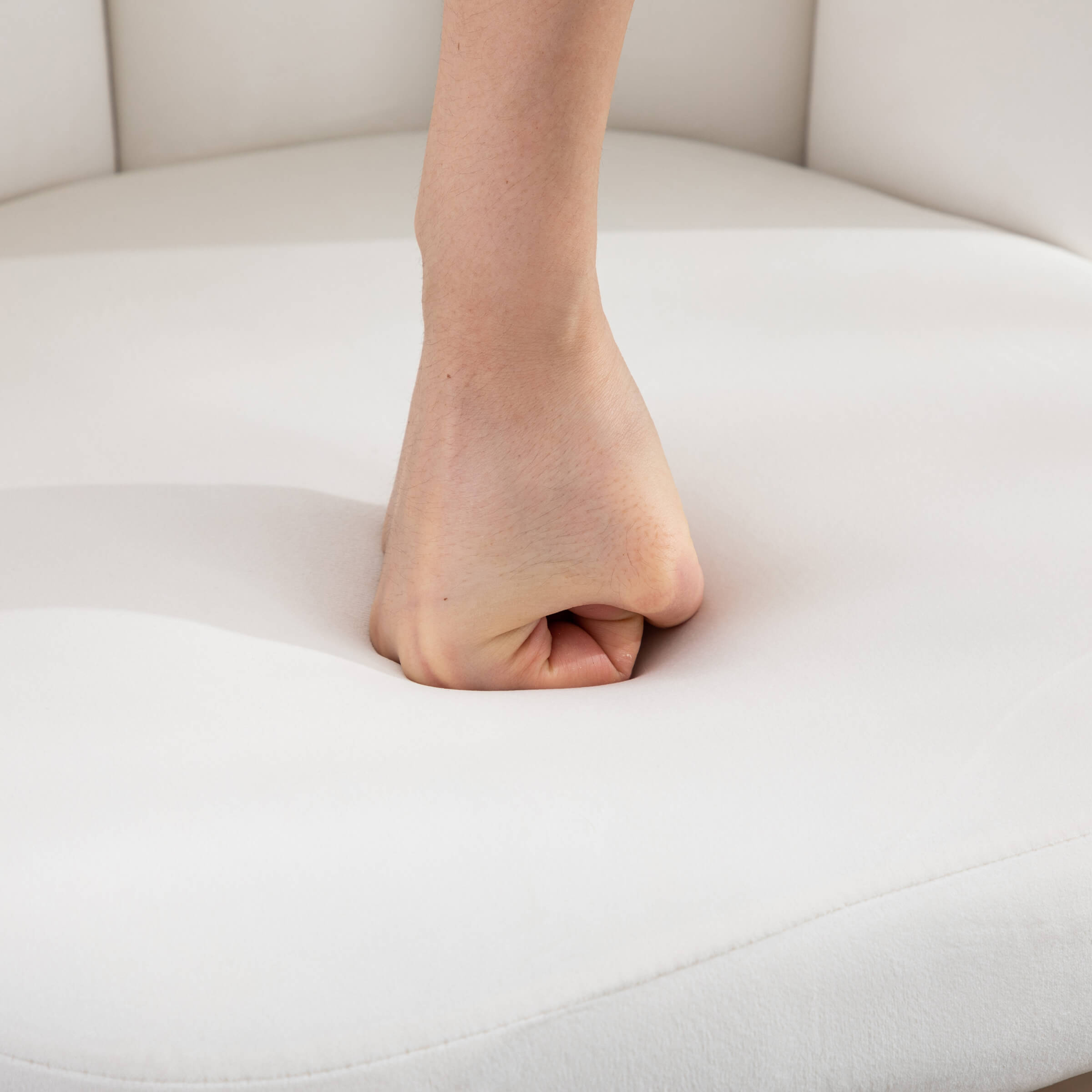 CHICAURA 26"H Counter Stools With Gold Metal Legs Set of 2 - 9029CS