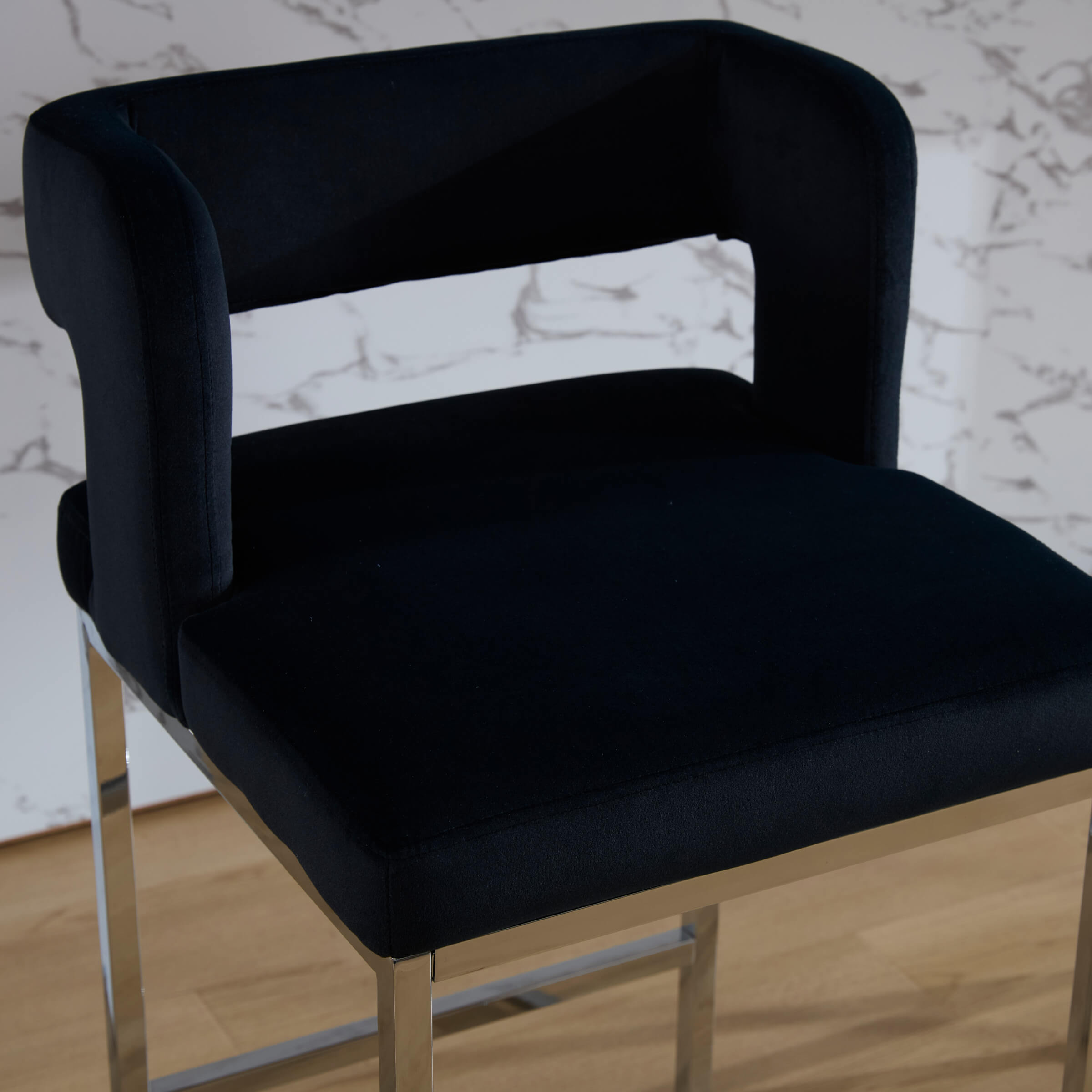 CHICAURA 26”H Barrel Counter Stools Set of 2 - 31035CS