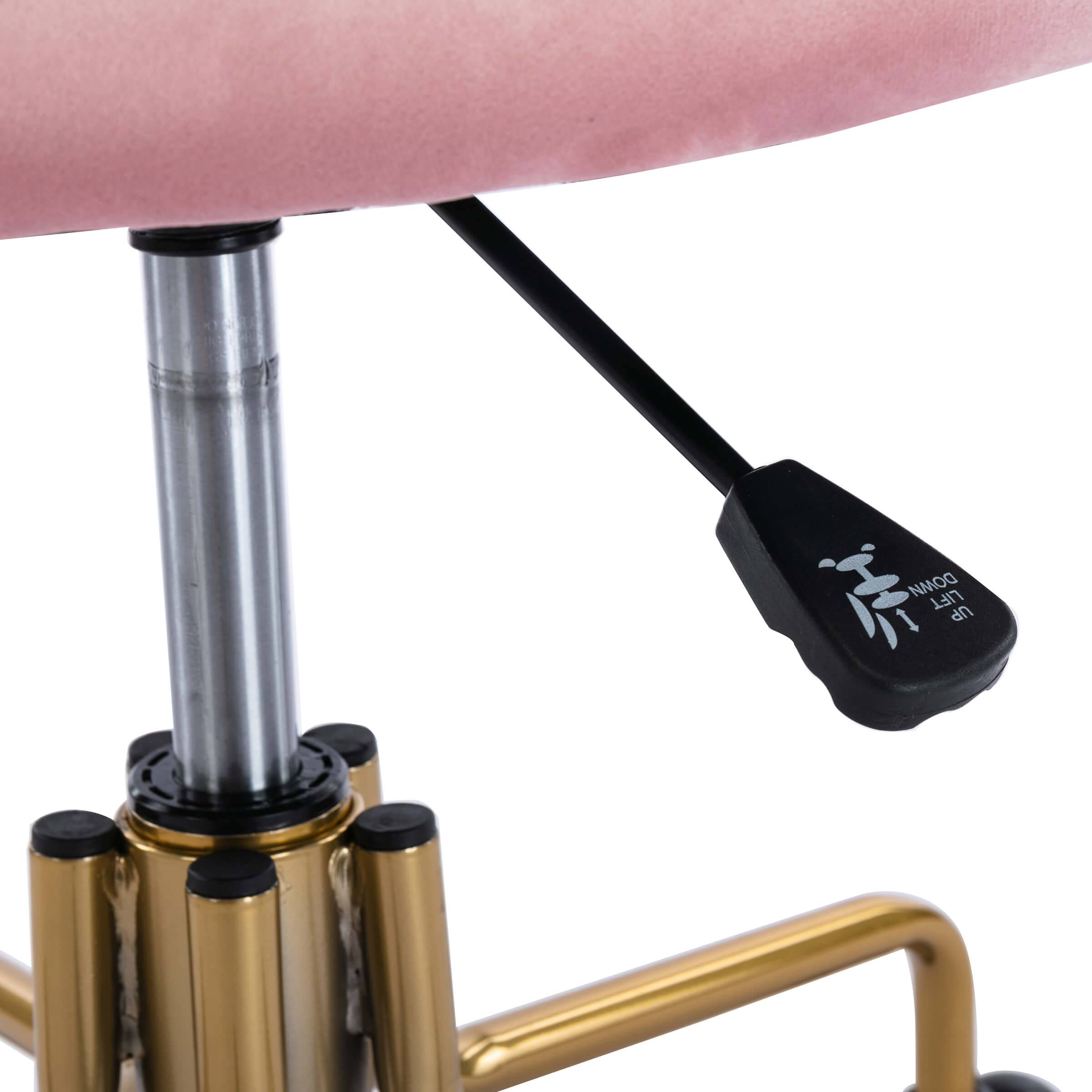 CHICAURA Adjustable Swivel Heart Shape Kids Desk Chair 1 PCS - 3024