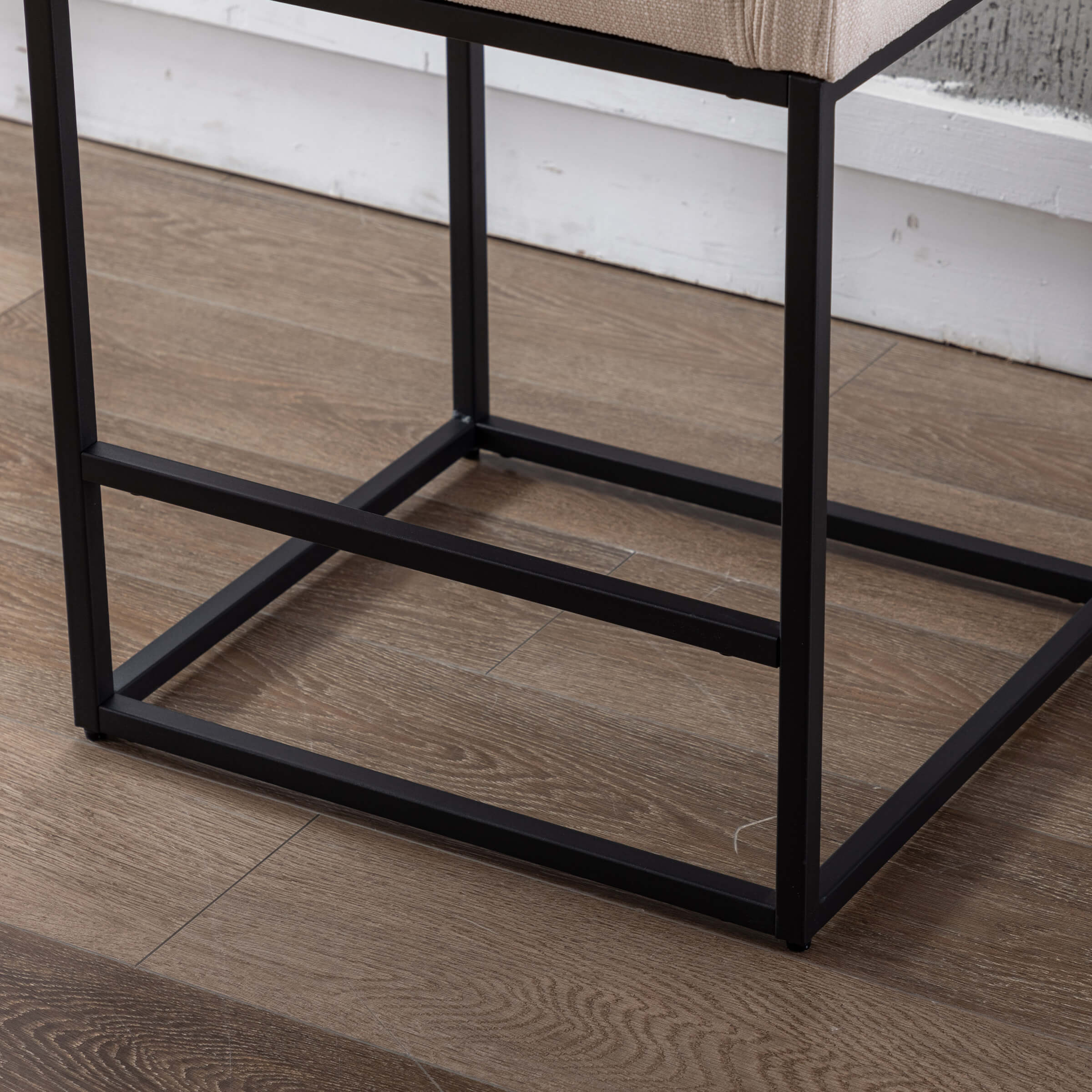 CHICAURA 26"H Bar Stools with Backrest Set of 2 - 5692CS