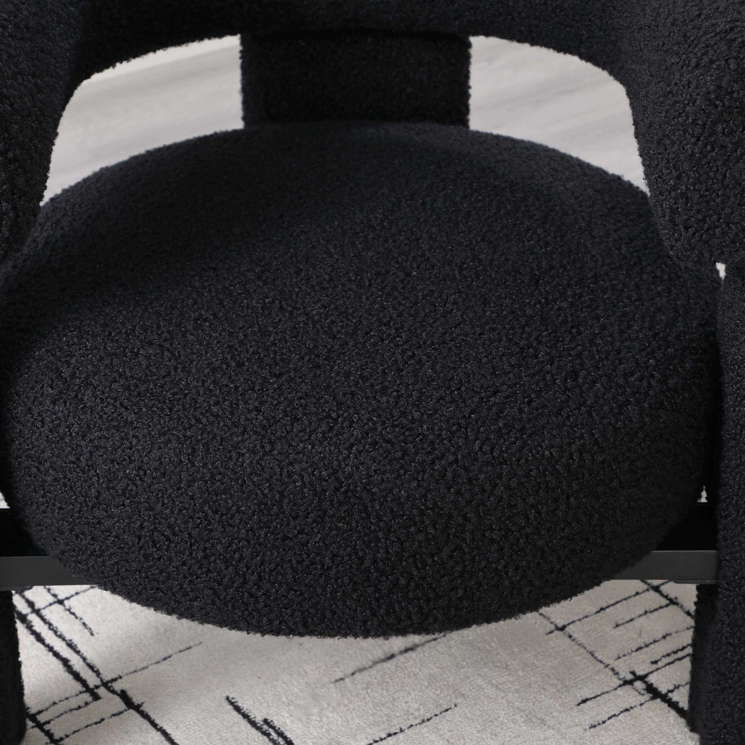 CHICAURA Barrel Open Back Accent Chair 1 PCS - 3974AC