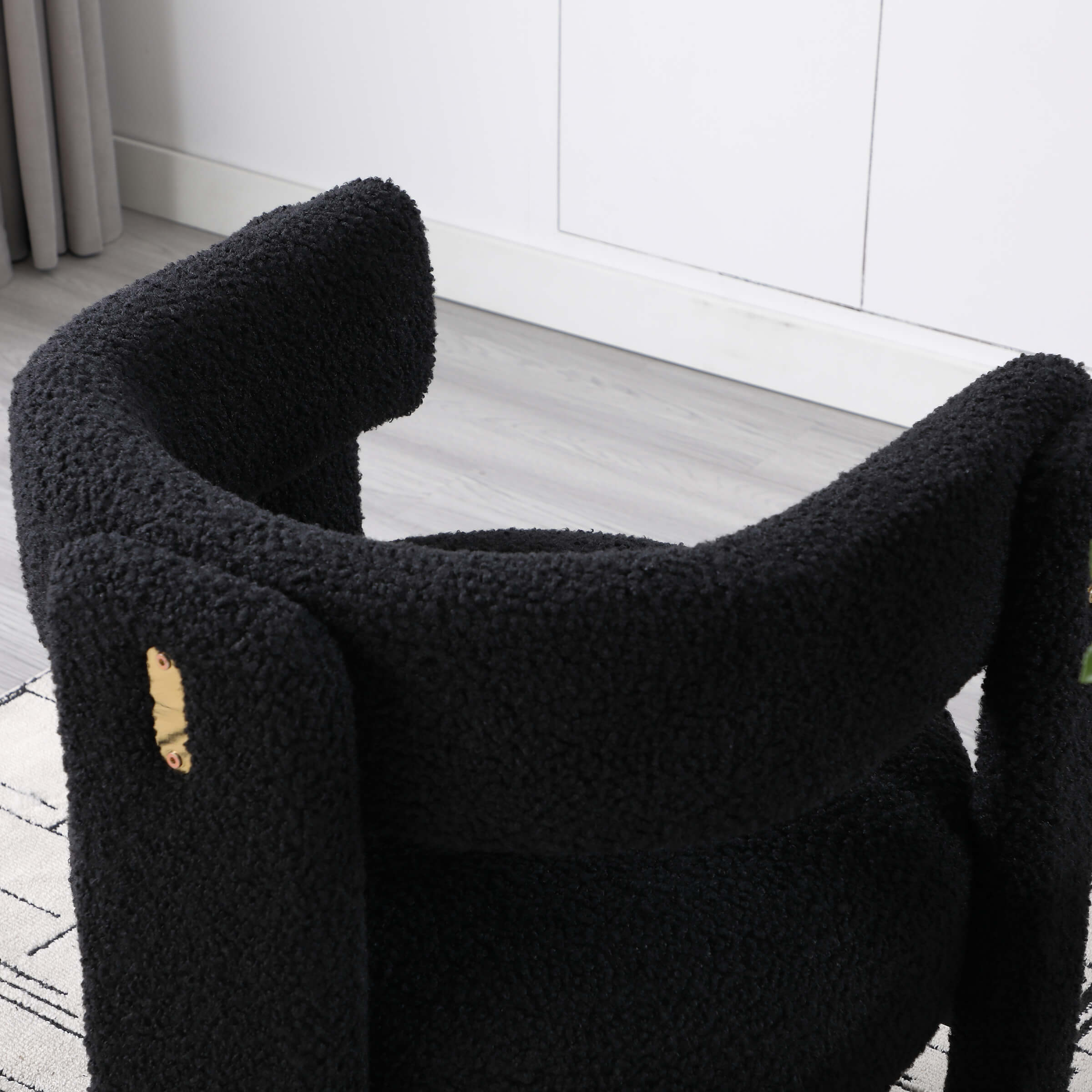 CHICAURA Barrel Open Back Accent Chair 1 PCS - 3974AC