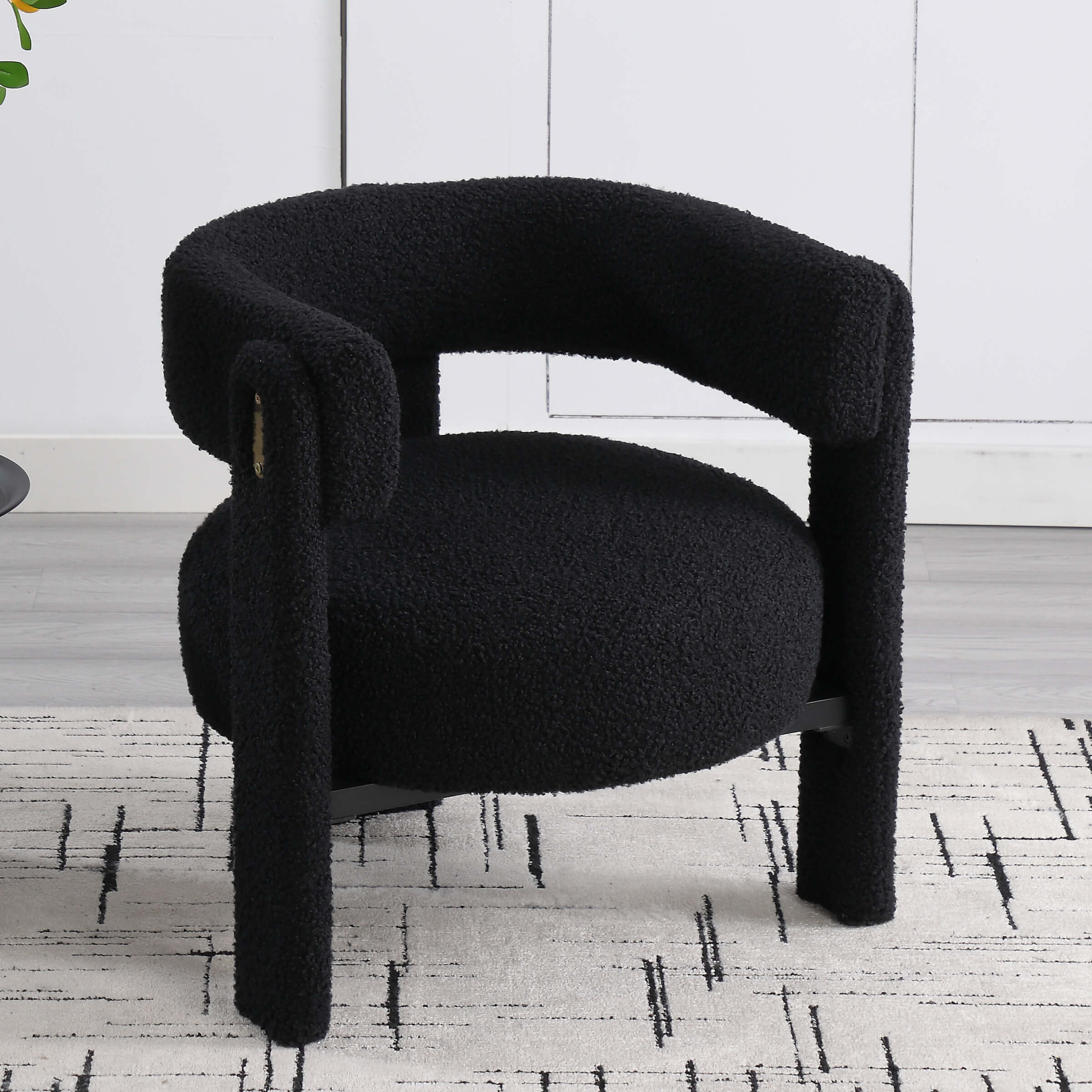 CHICAURA Barrel Open Back Accent Chair 1 PCS - 3974AC