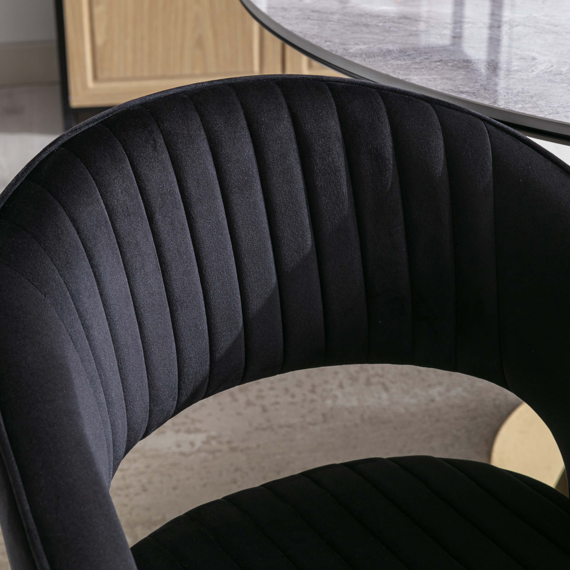 CHICAURA Modern Dining Chairs Set of 2 - 3059DC