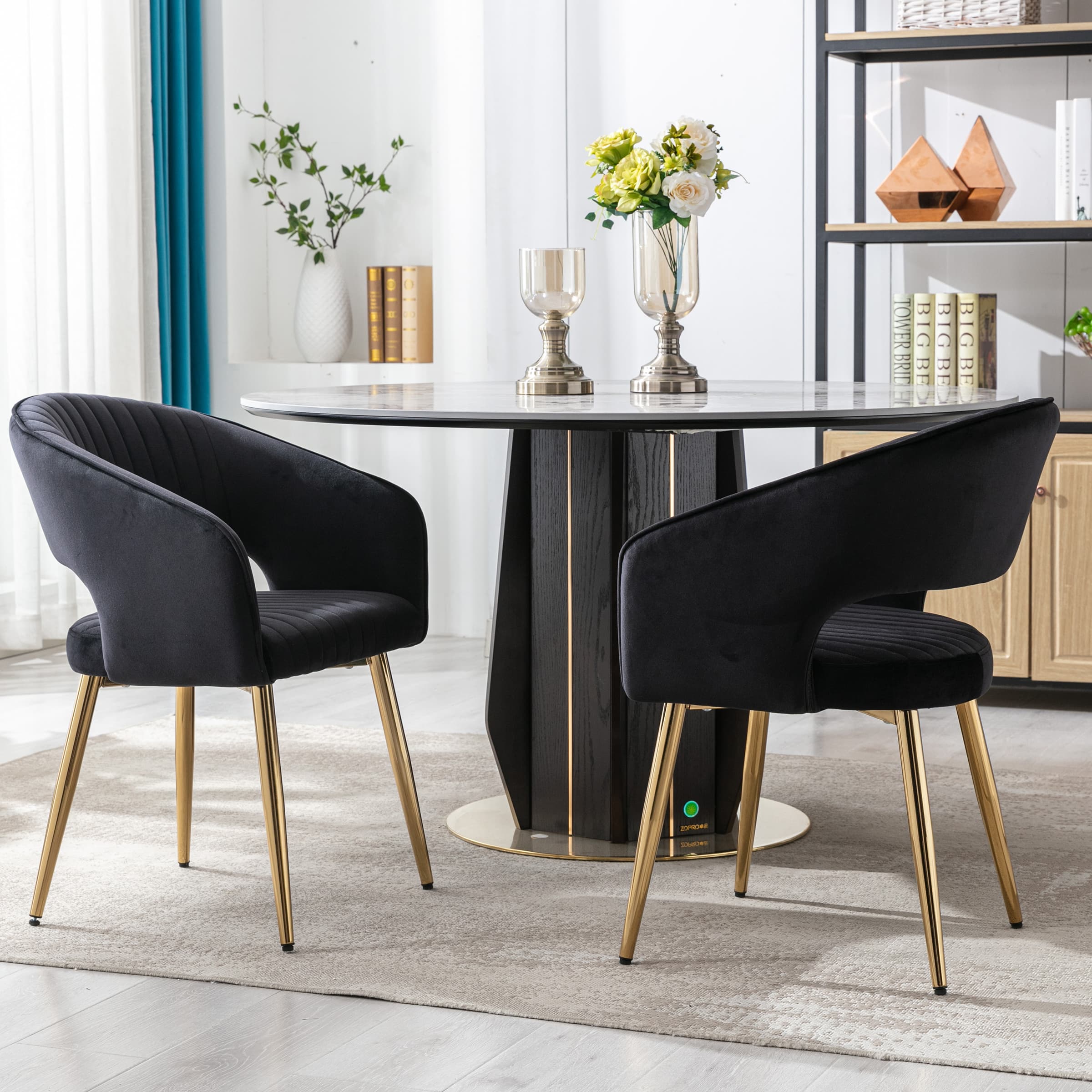 CHICAURA Modern Dining Chairs Set of 2 - 3059DC