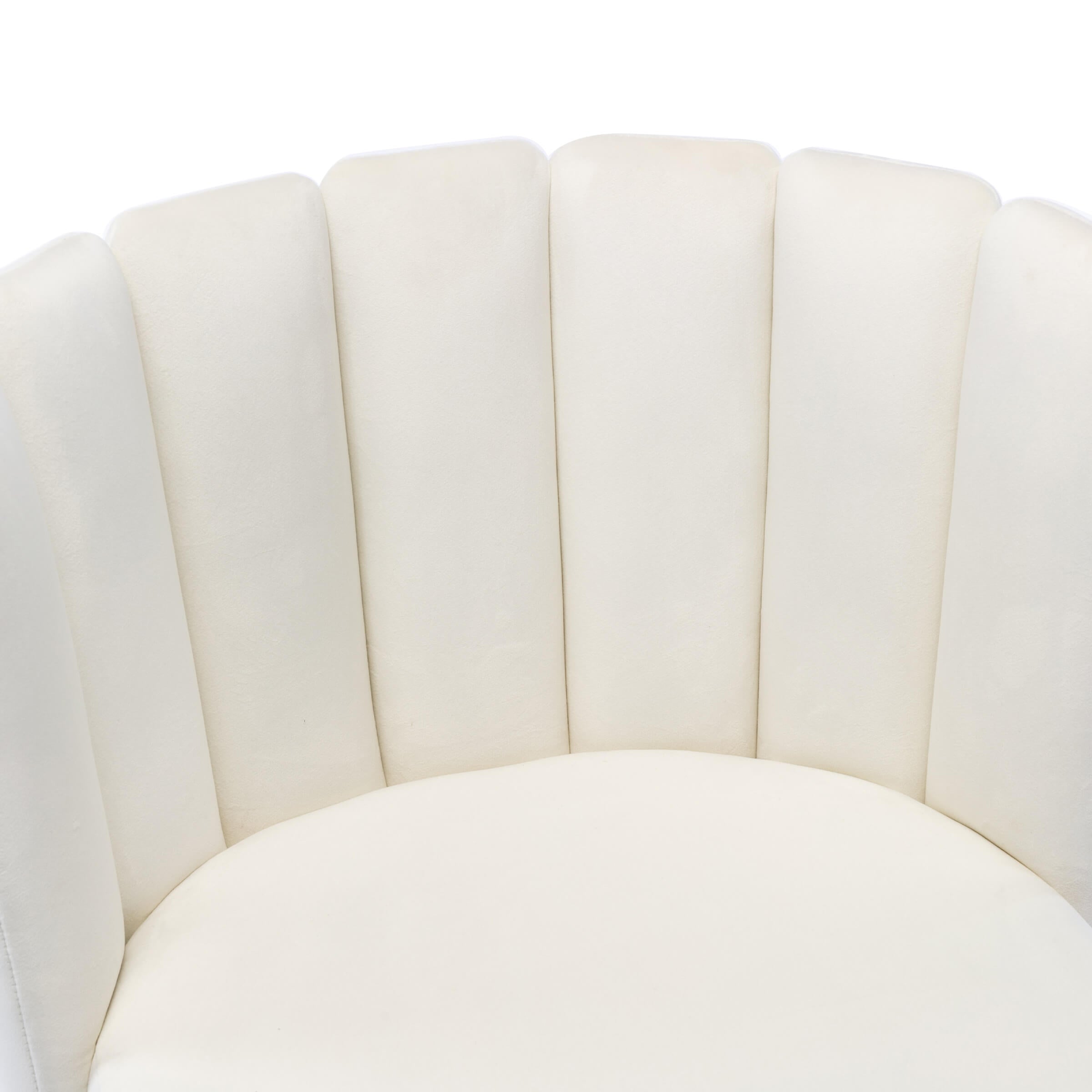 CHICAURA Modern Metal Legs Dining Chairs Set of 2 - 9029DC