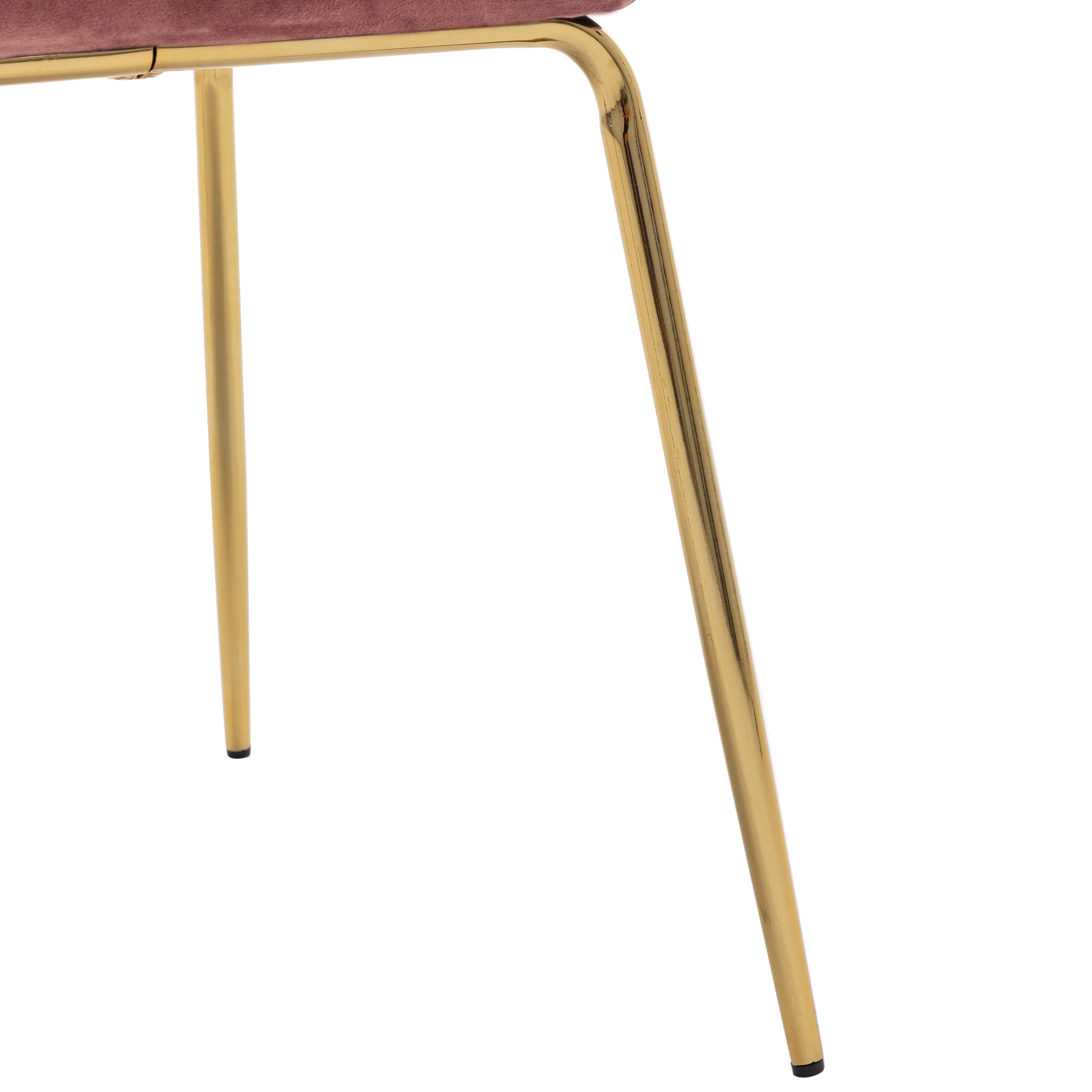 CHICAURA Modern Metal Legs Dining Chairs Set of 2 - 9029DC