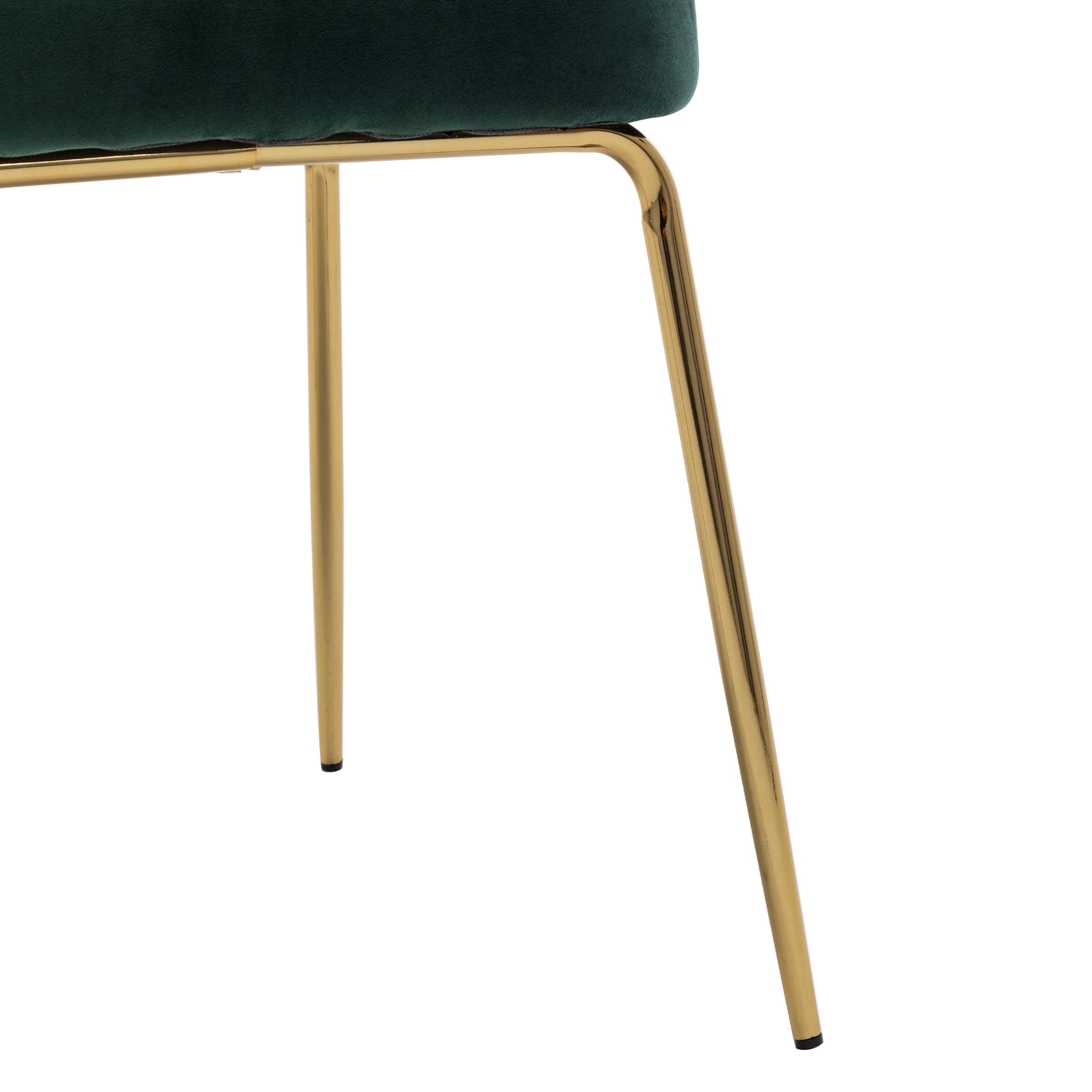 CHICAURA Modern Metal Legs Dining Chairs Set of 2 - 9029DC