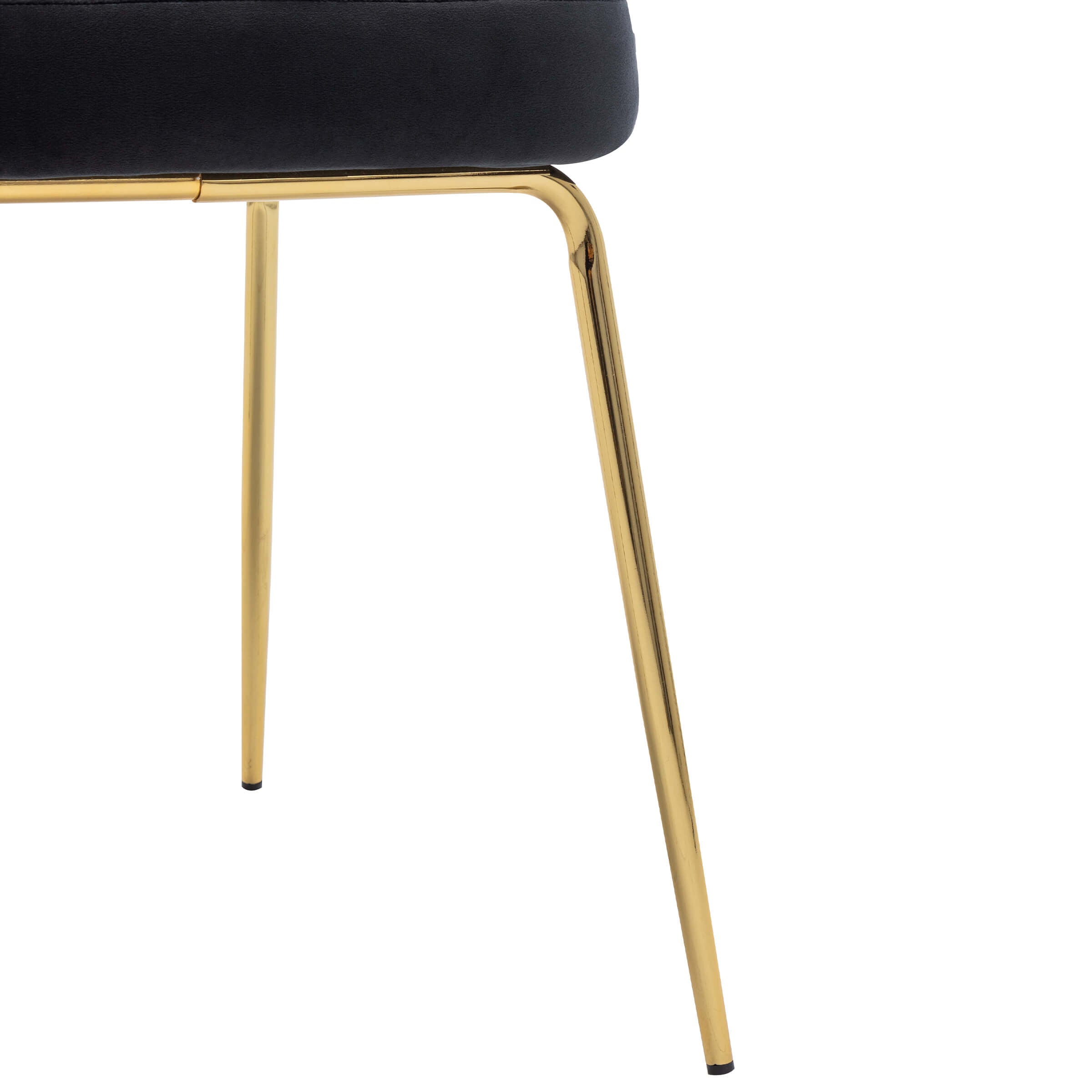 CHICAURA Modern Metal Legs Dining Chairs Set of 2 - 9029DC