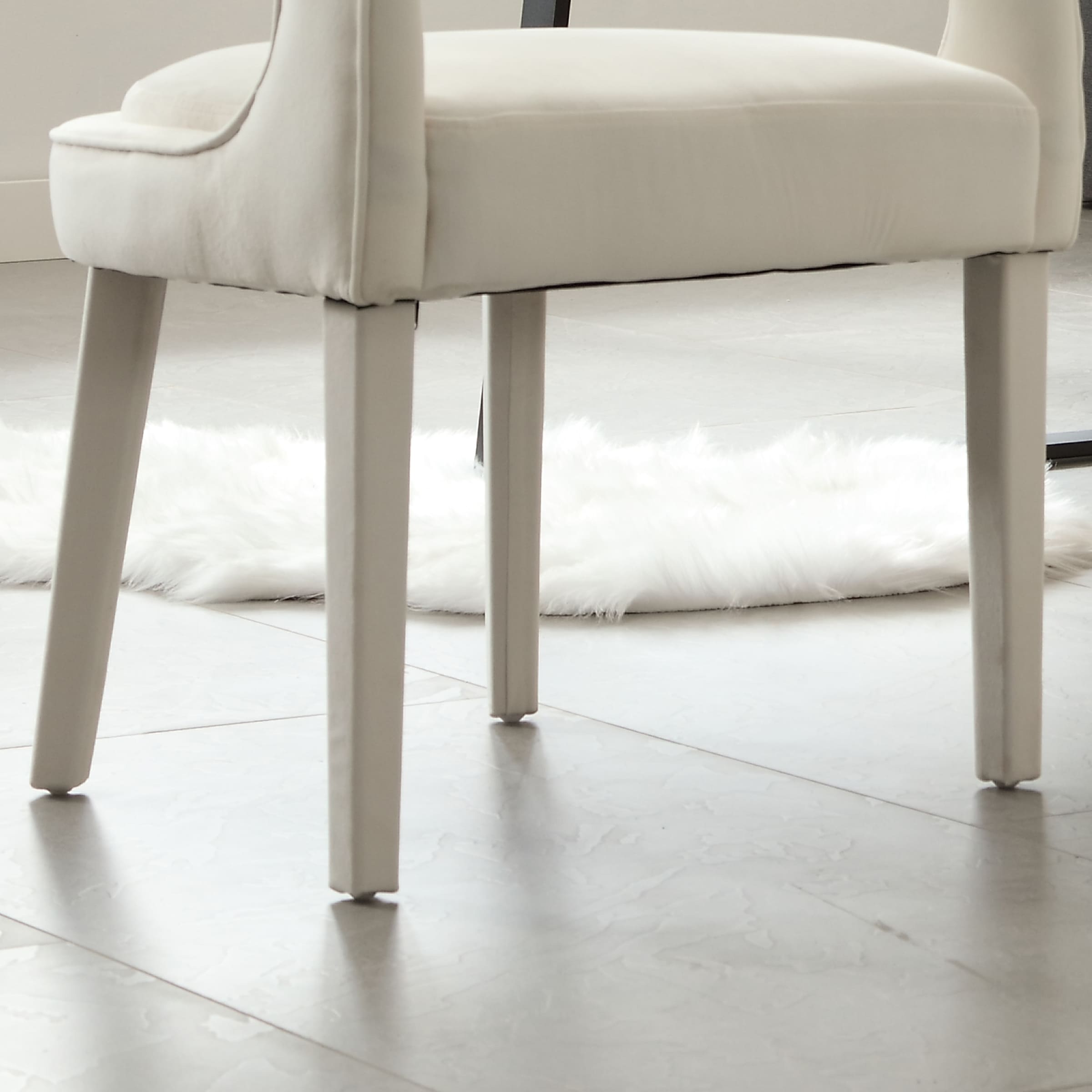 CHICAURA Modern Sloped Arms Chairs Set of 2 - 1944DC