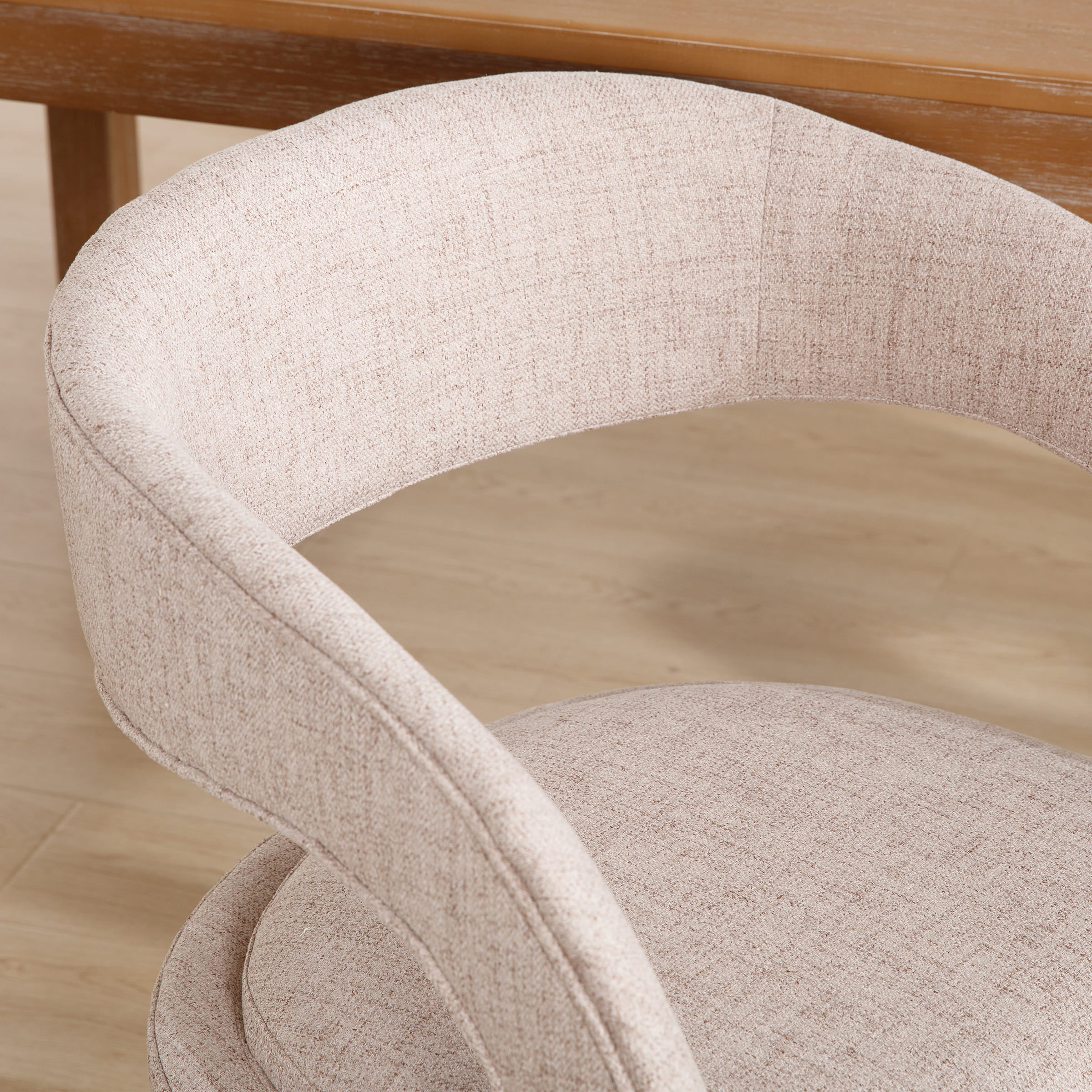 CHICAURA Modern Sloped Arms Chairs Set of 2 - 1944DC