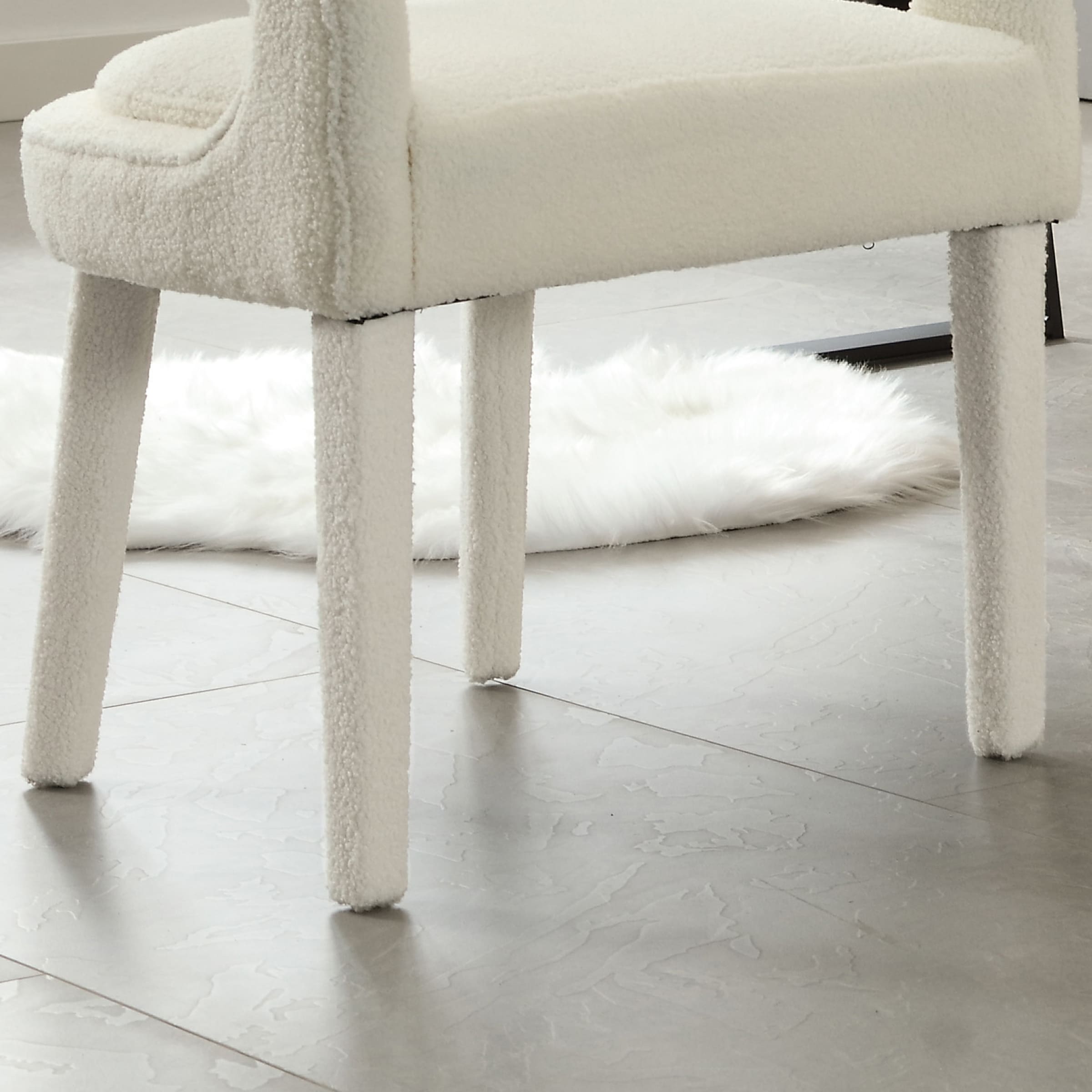 CHICAURA Modern Sloped Arms Chairs Set of 2 - 1944DC