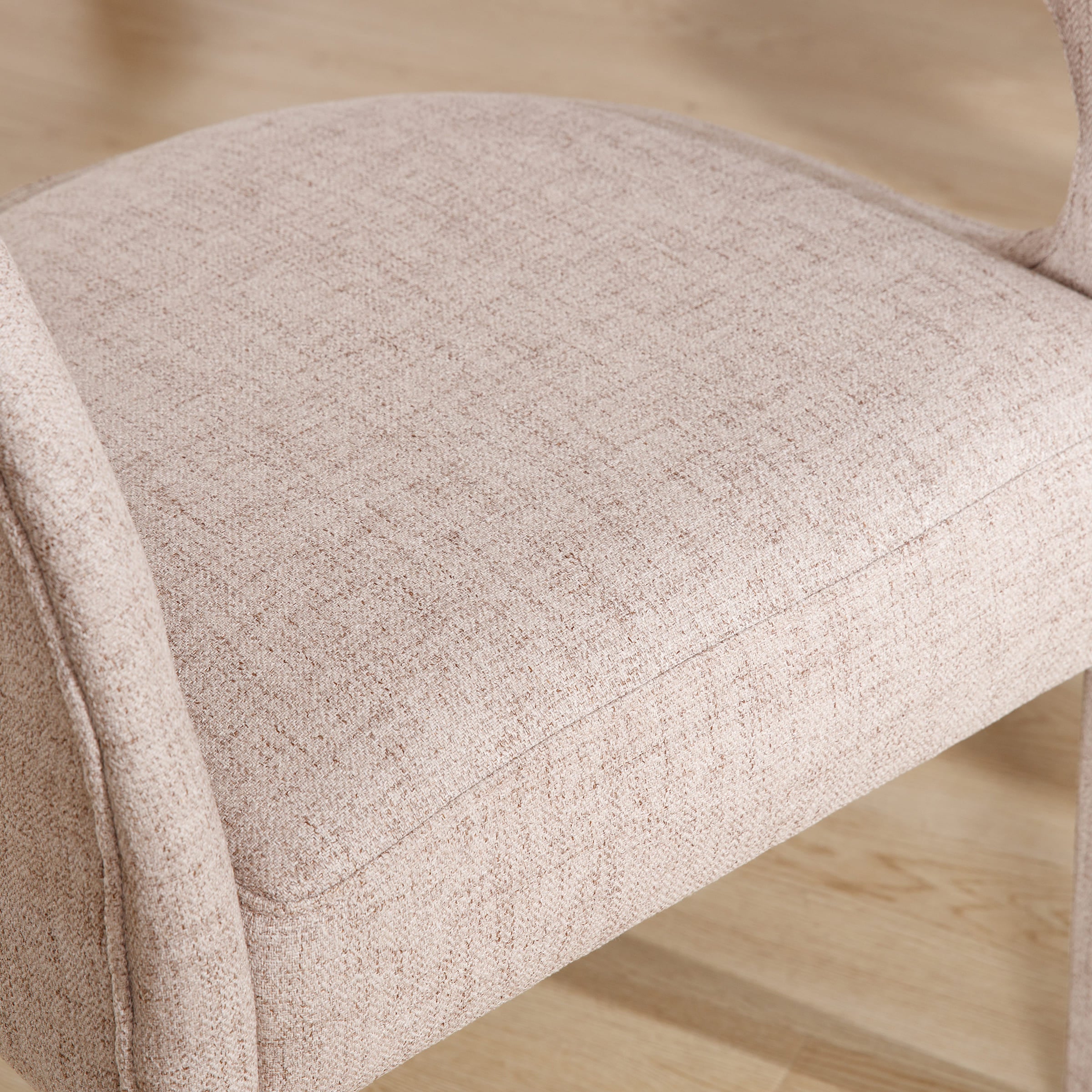 CHICAURA Modern Sloped Arms Chairs Set of 2 - 1944DC