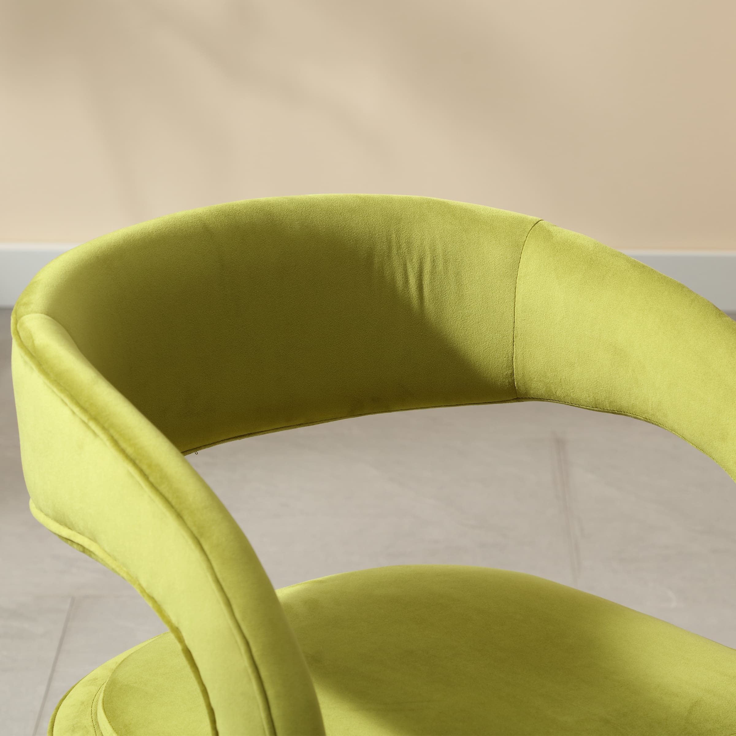 CHICAURA Modern Sloped Arms Chairs Set of 2 - 1944DC