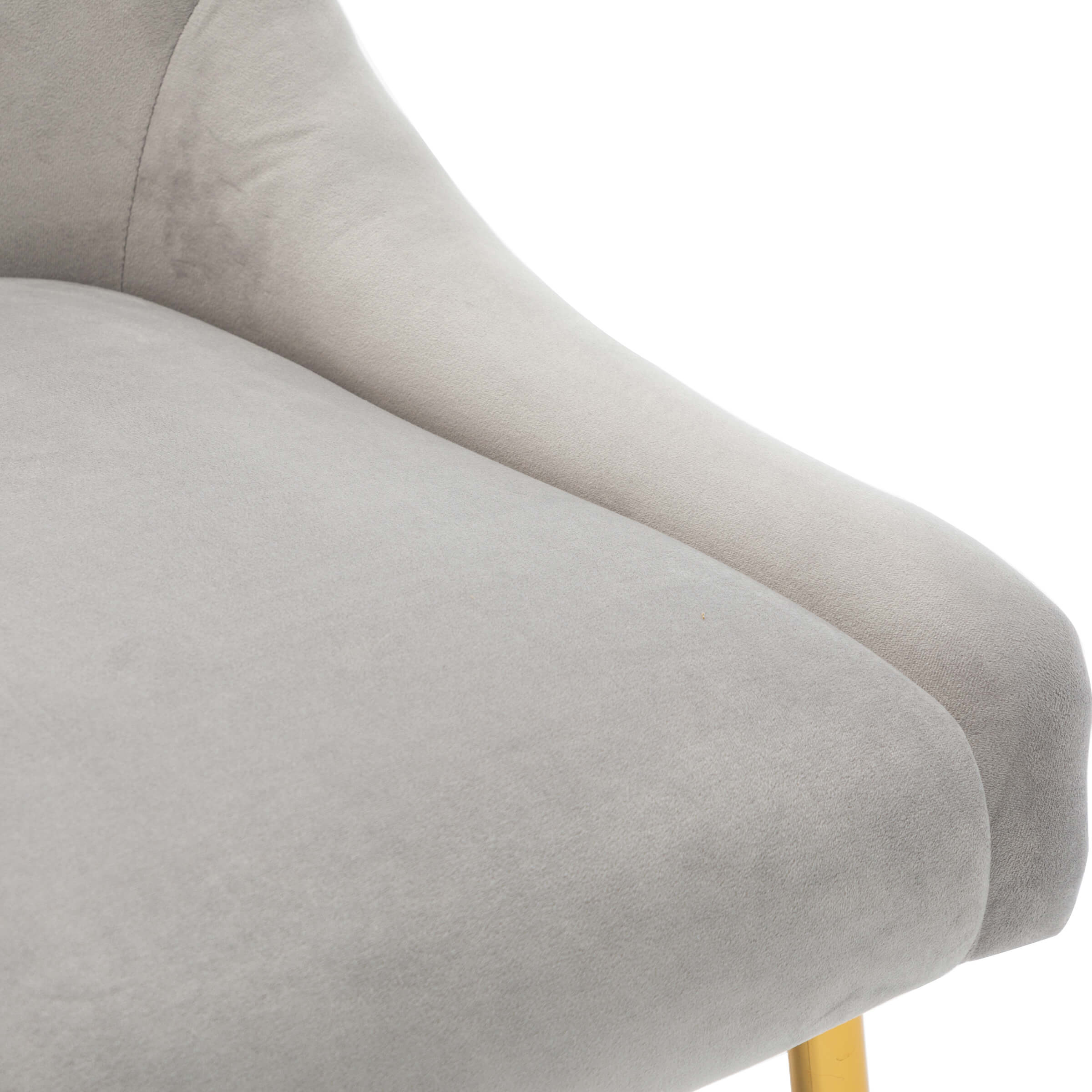 CHICAURA Modern Velvet Upholstered Dining Chairs Set of 2 - 1469DC