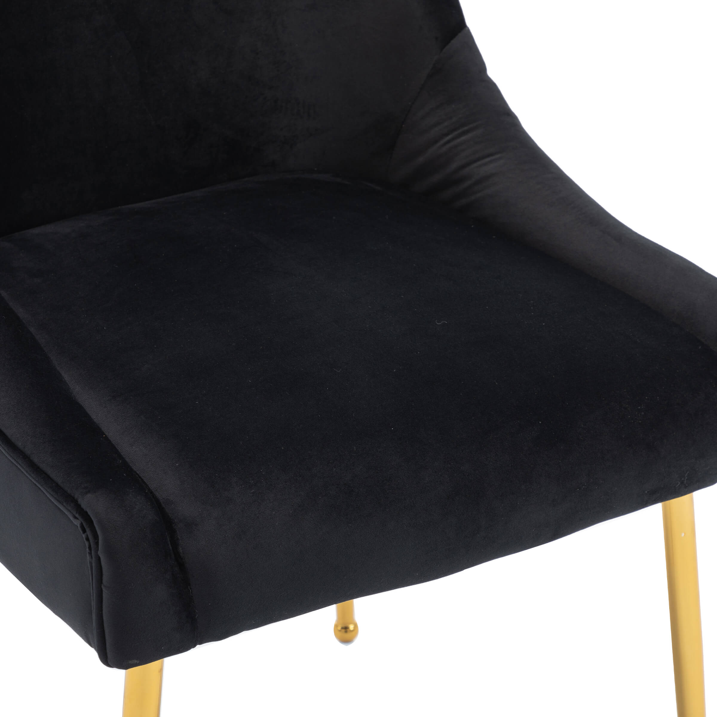 CHICAURA Modern Velvet Upholstered Dining Chairs Set of 2 - 1469DC