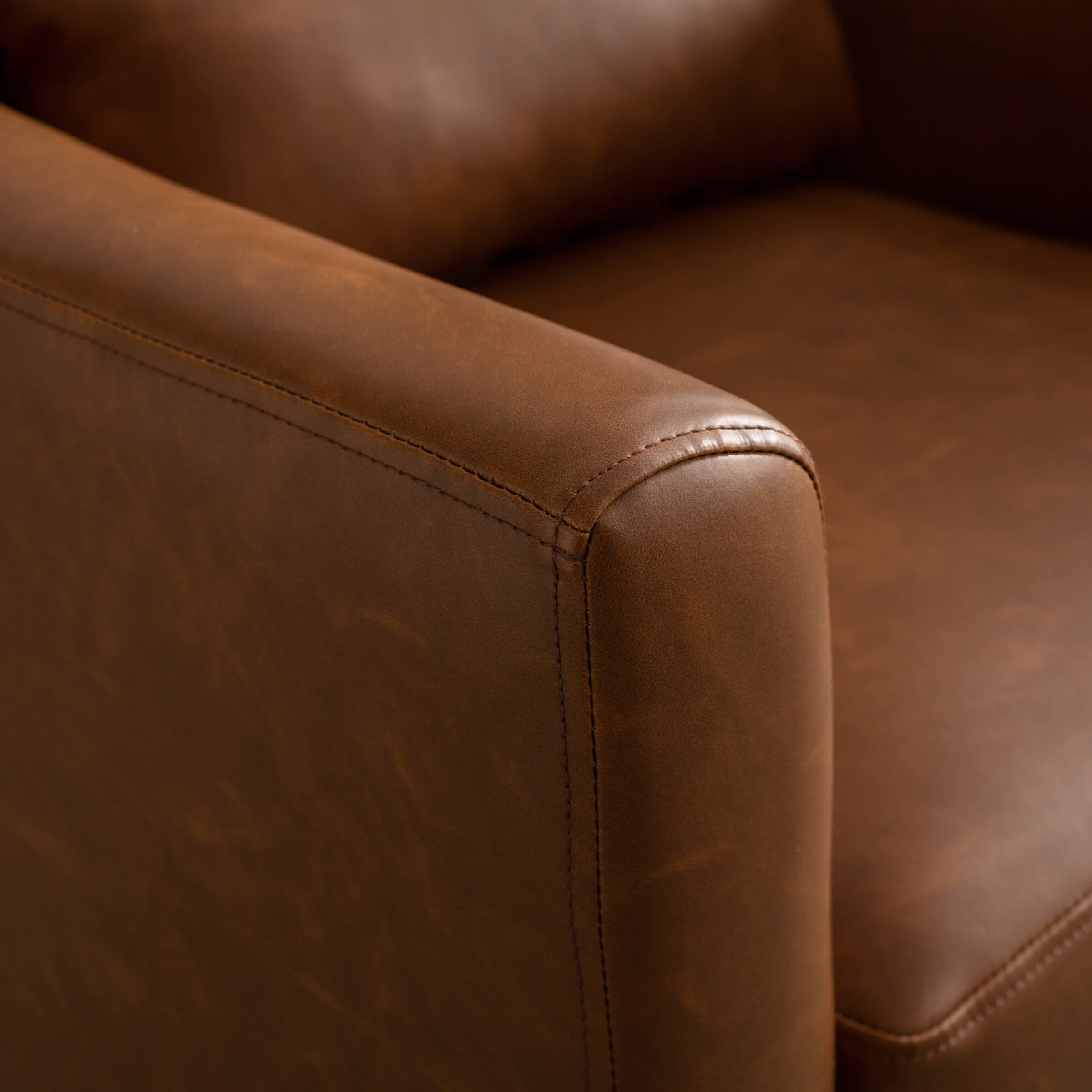 CHICAURA Upholstered Barrel Accent Chair 1 PCS - 8342AC