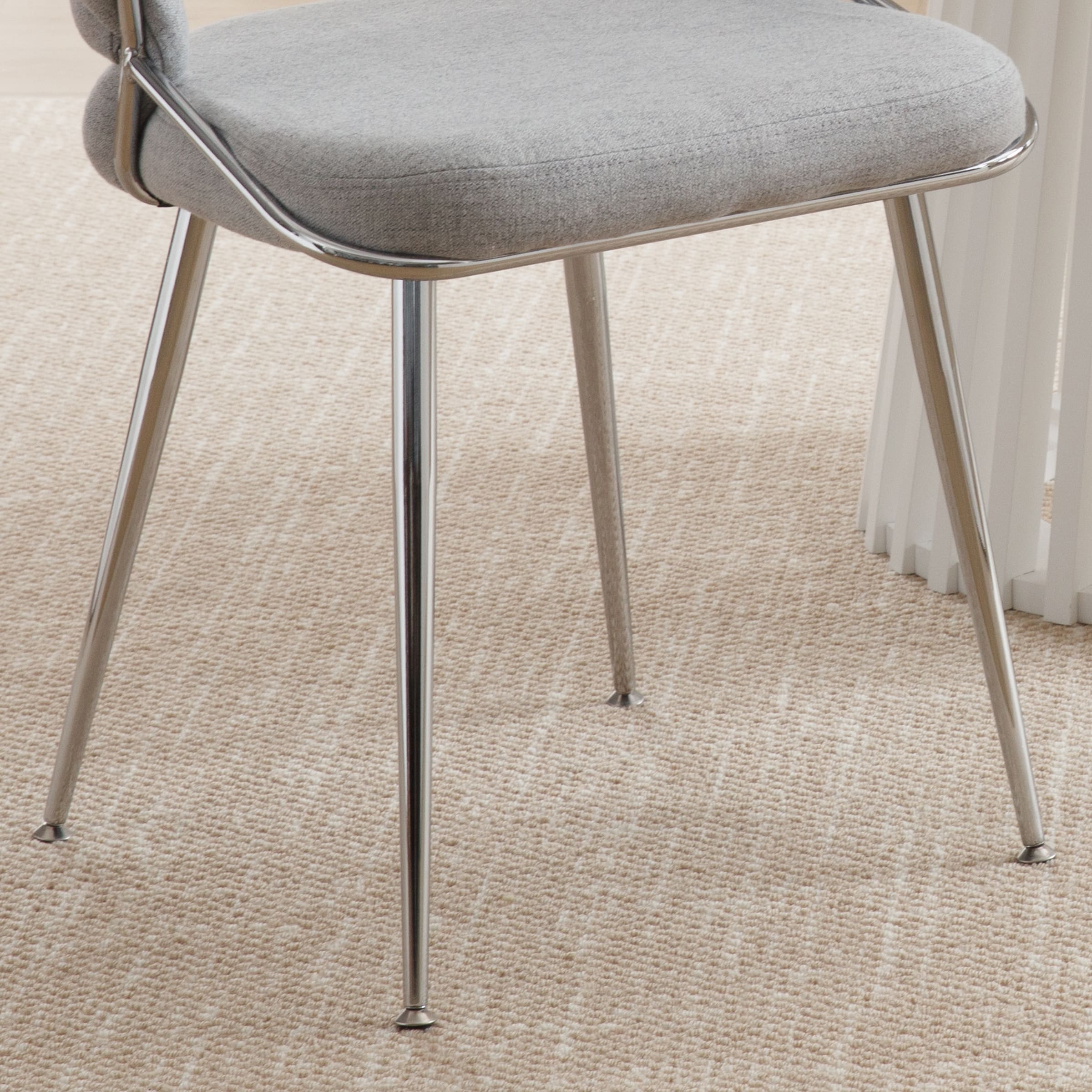 CHICAURA Woven Velvet Dining Chairs Set of 2 - 1561DC