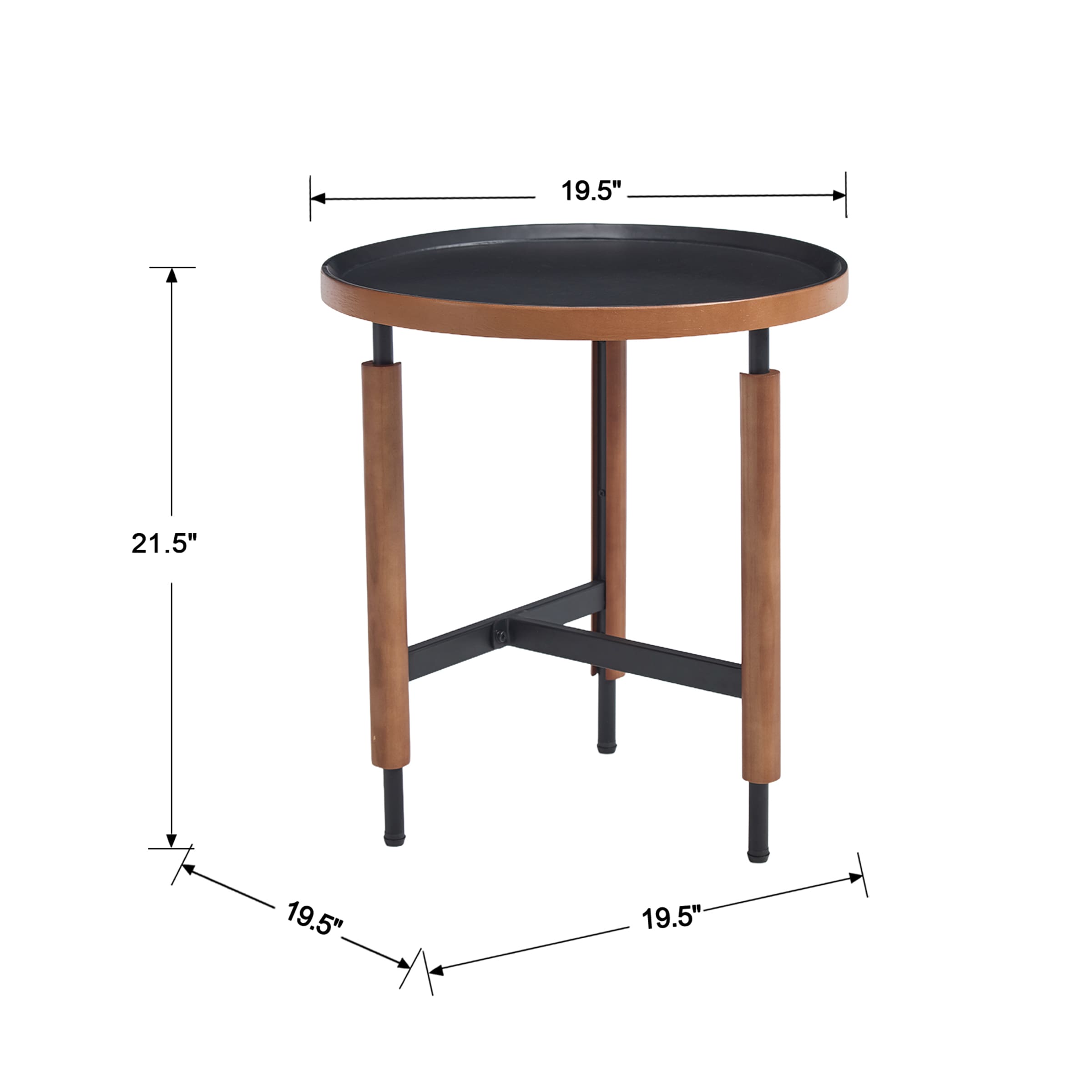 CIMOTA 20" Round End Table - 23184ST & 23183CT