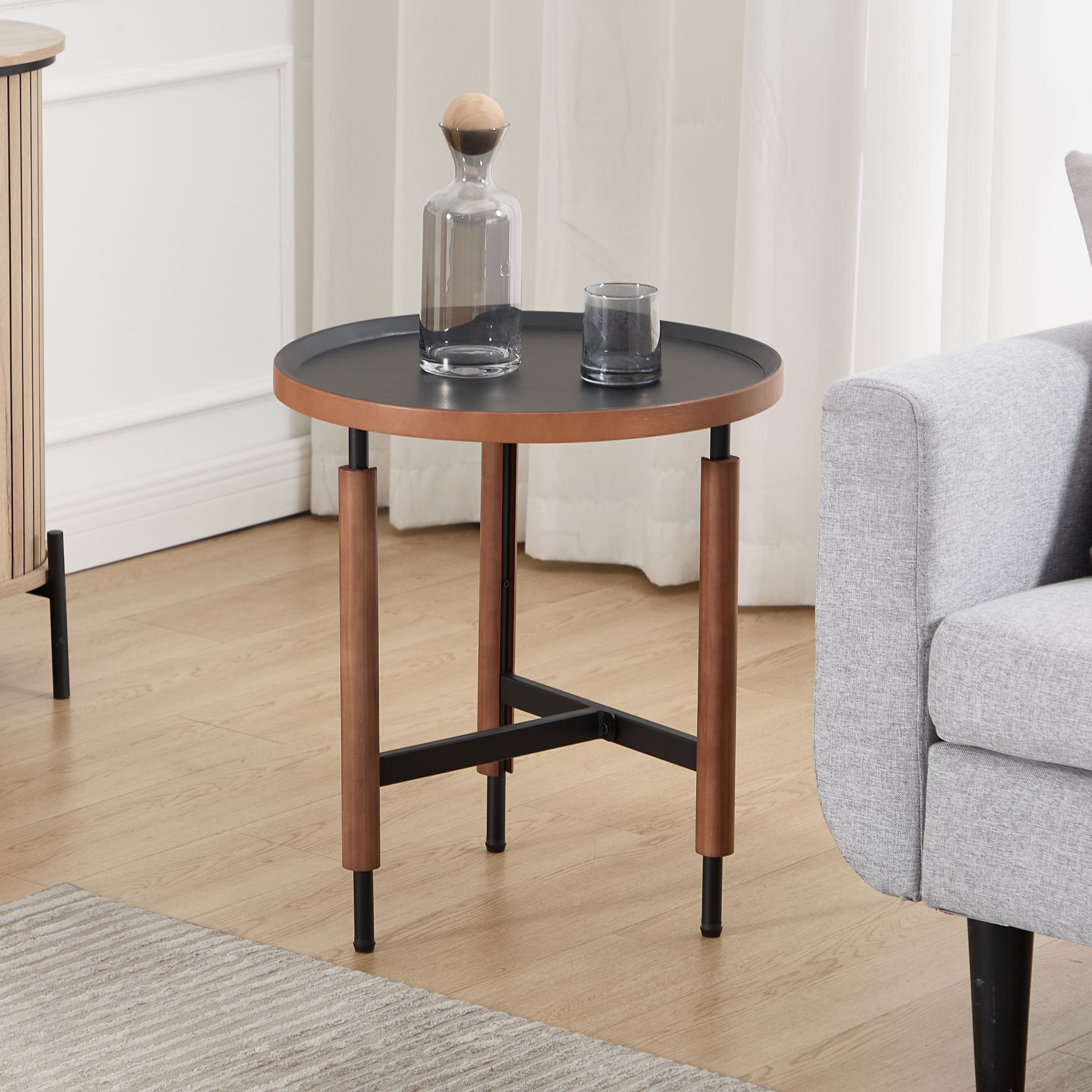 CIMOTA 20" Round End Table - 23184ST & 23183CT