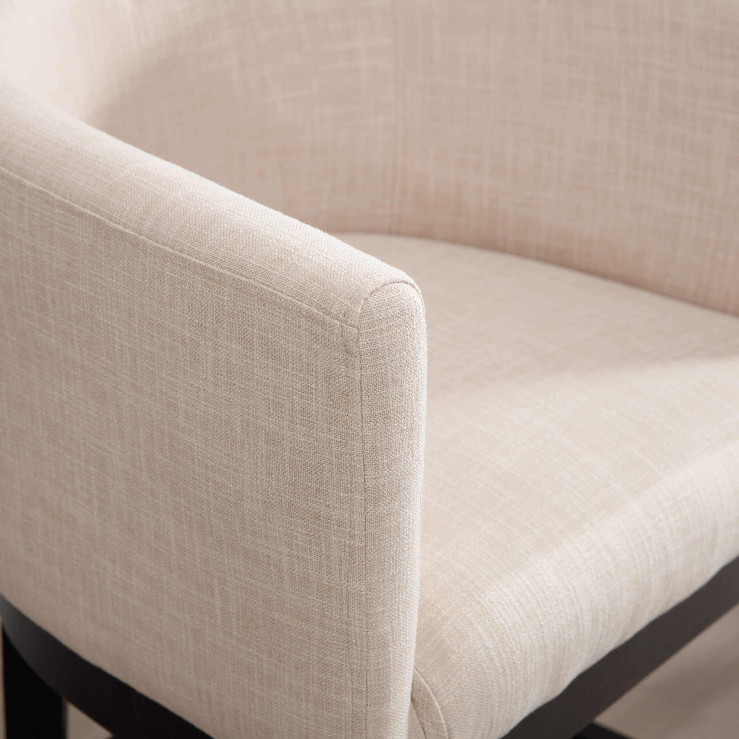 26.75"H Linen Counter Stool 1 PCS - 2004CS