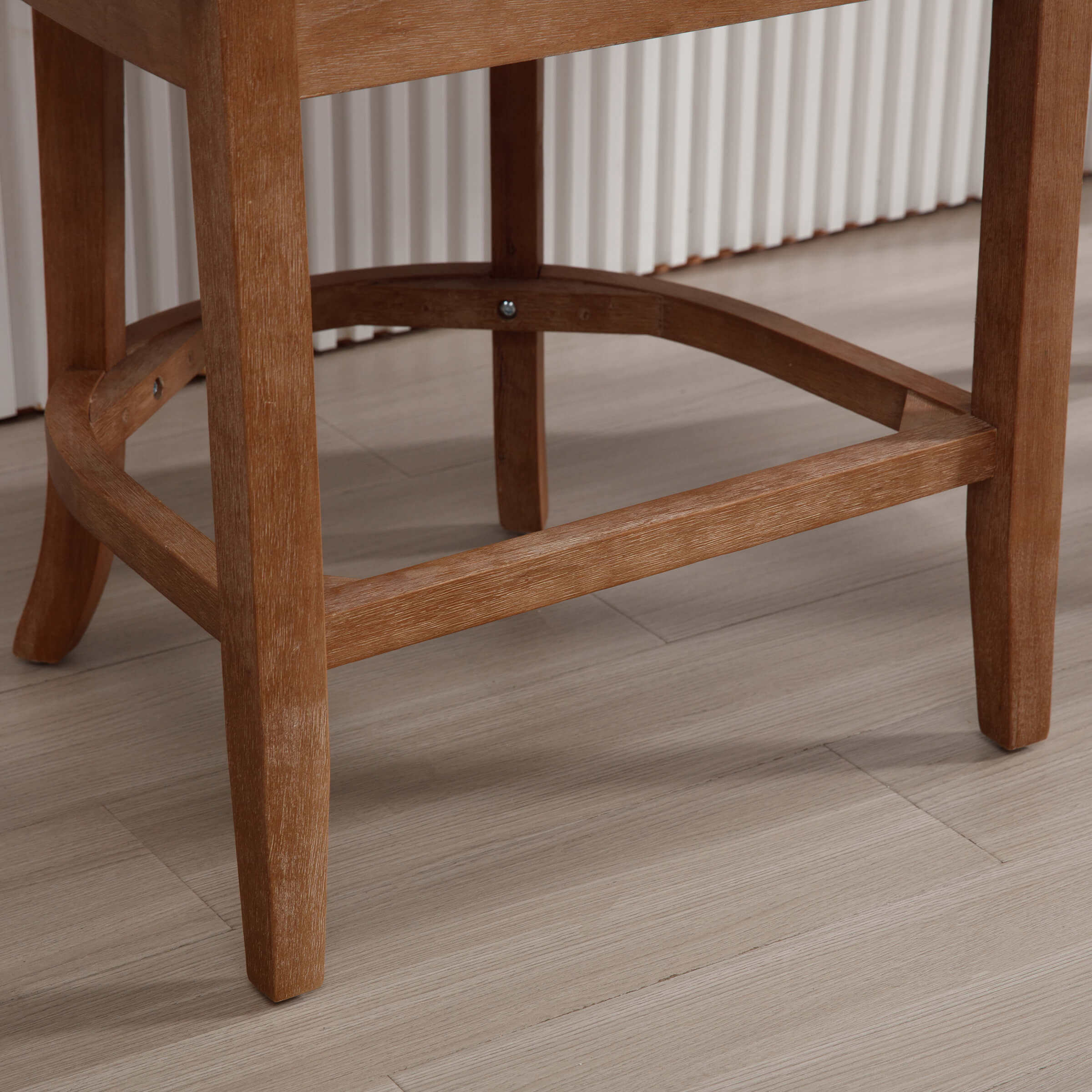 26.75"H Linen Counter Stool 1 PCS - 2004CS